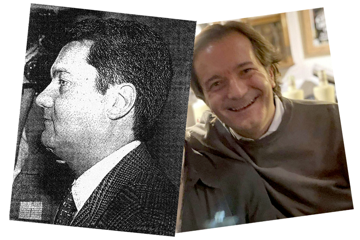A la izquierda, Martn Valads en la foto que en 2004 publicaron los peridicos. A la derecha, su hermano Willy.
