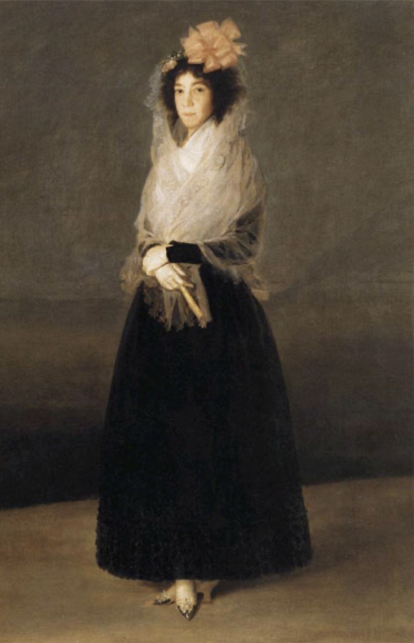 El cuadro de Rita Barrenechea pintado por Goya
