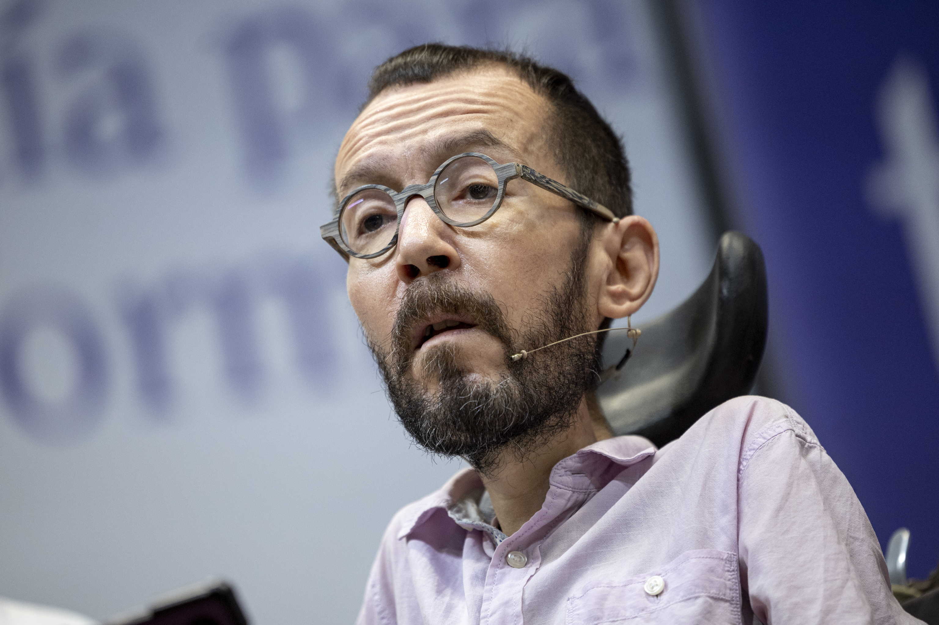 Pablo Echenique, secretario de Programa de Podemos y portavoz de Unidas Podemos en el Congreso.