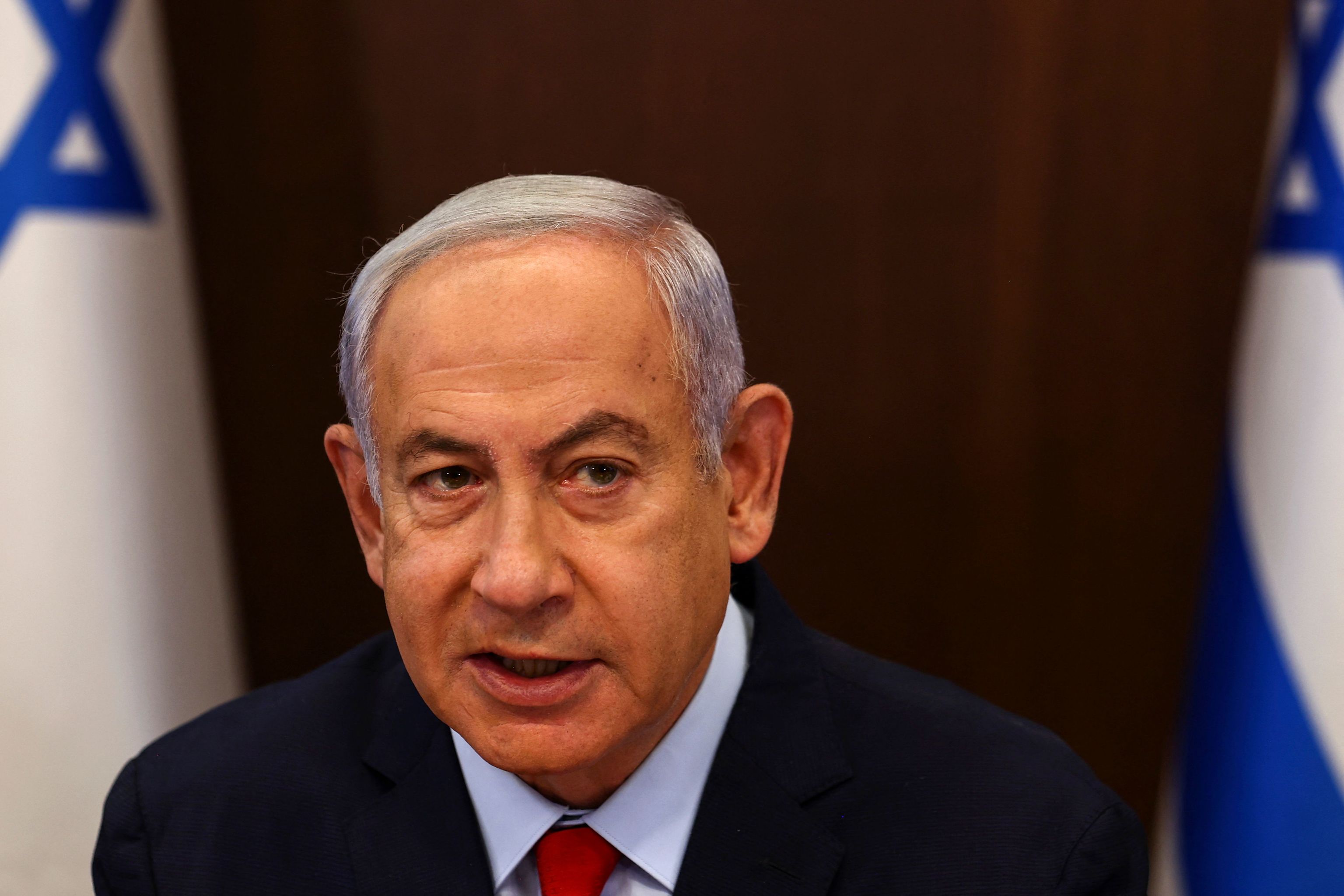 El primer ministro israel Netanyahu.