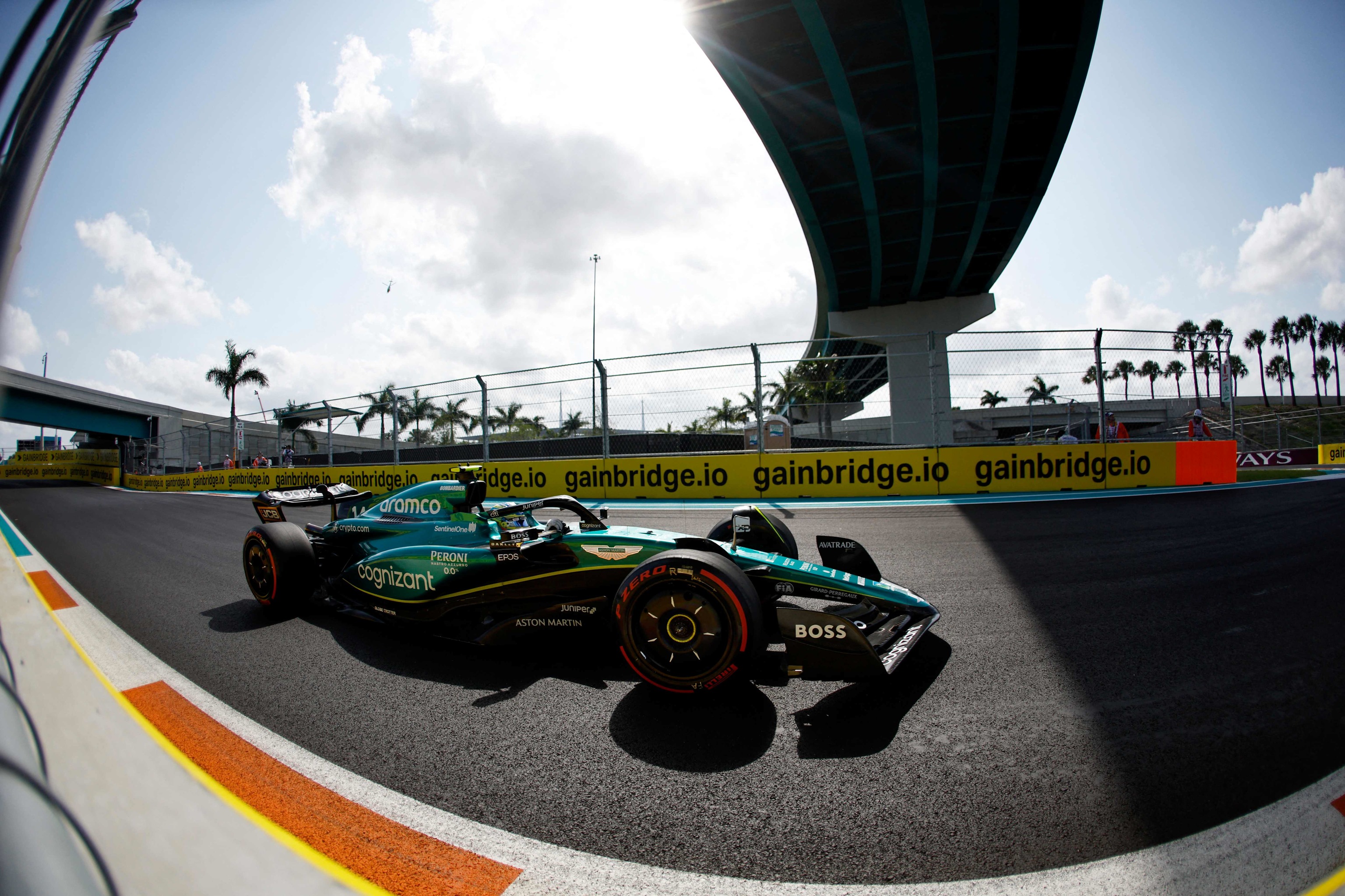 Alonso, in the circuit of Miami