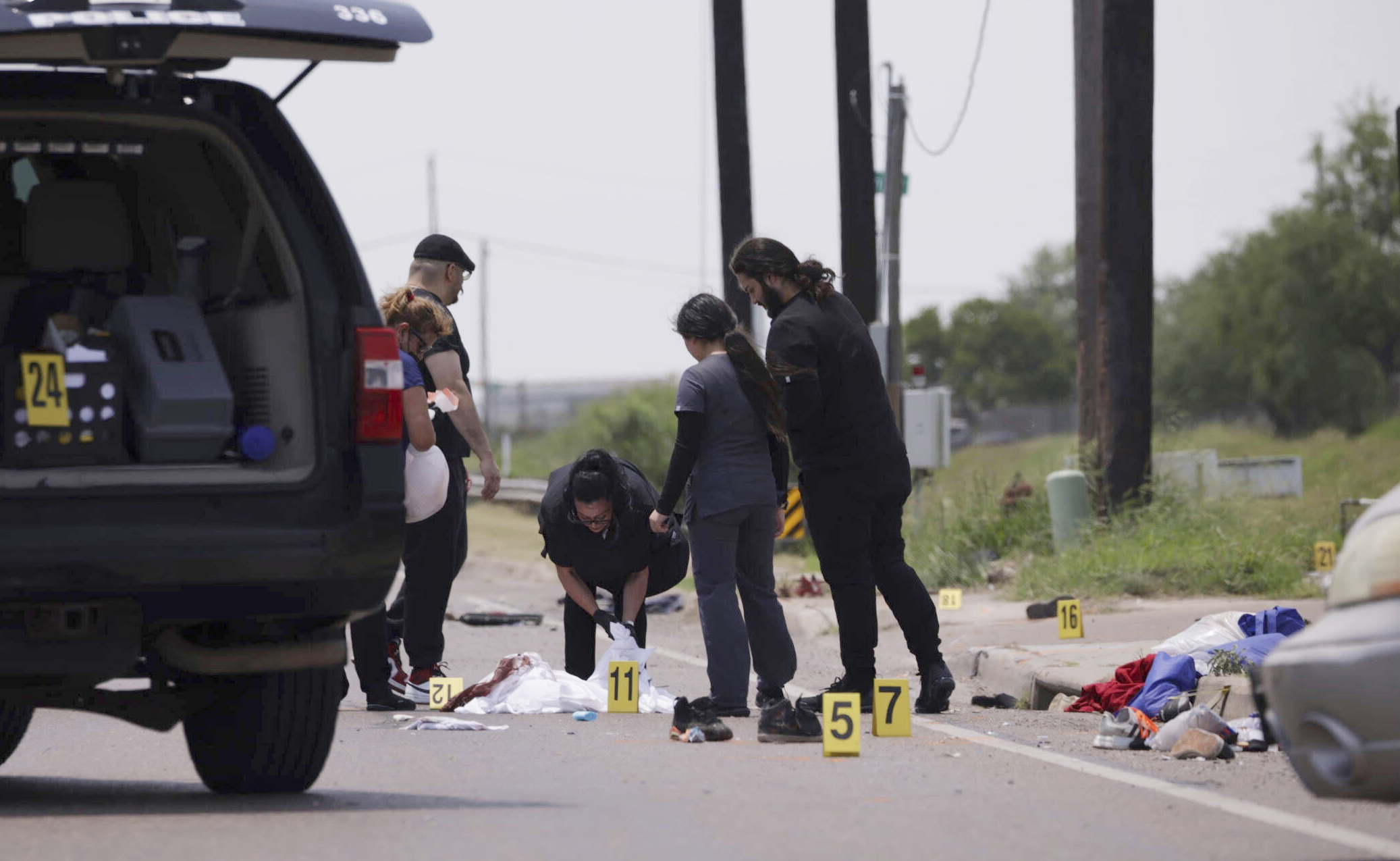 Al menos siete muertos en Texas atropellados por un coche junto a un centro de acogida de inmigrantes