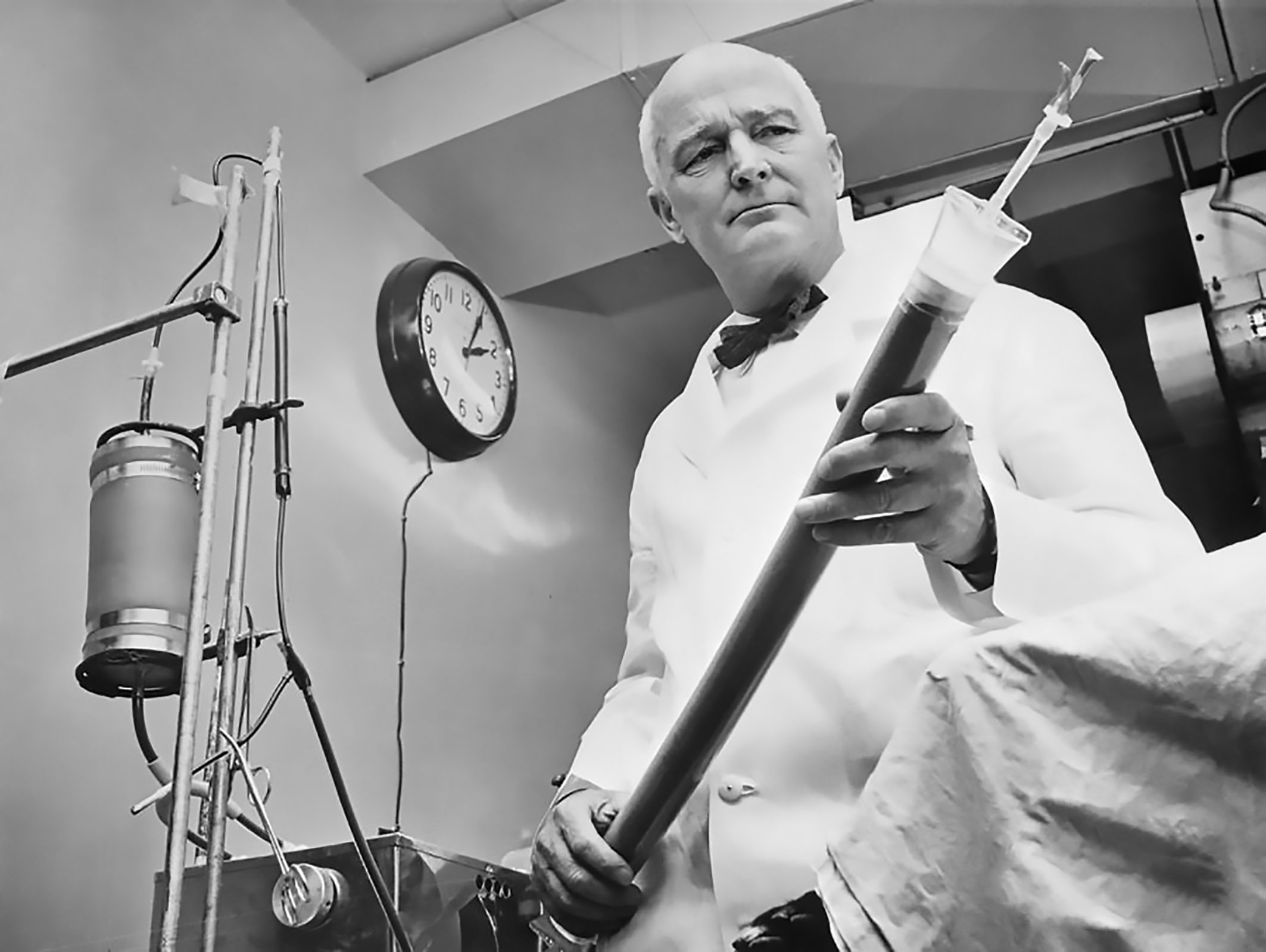 John H. Gibbon, creador de la mquina de circulacin extracorprea.