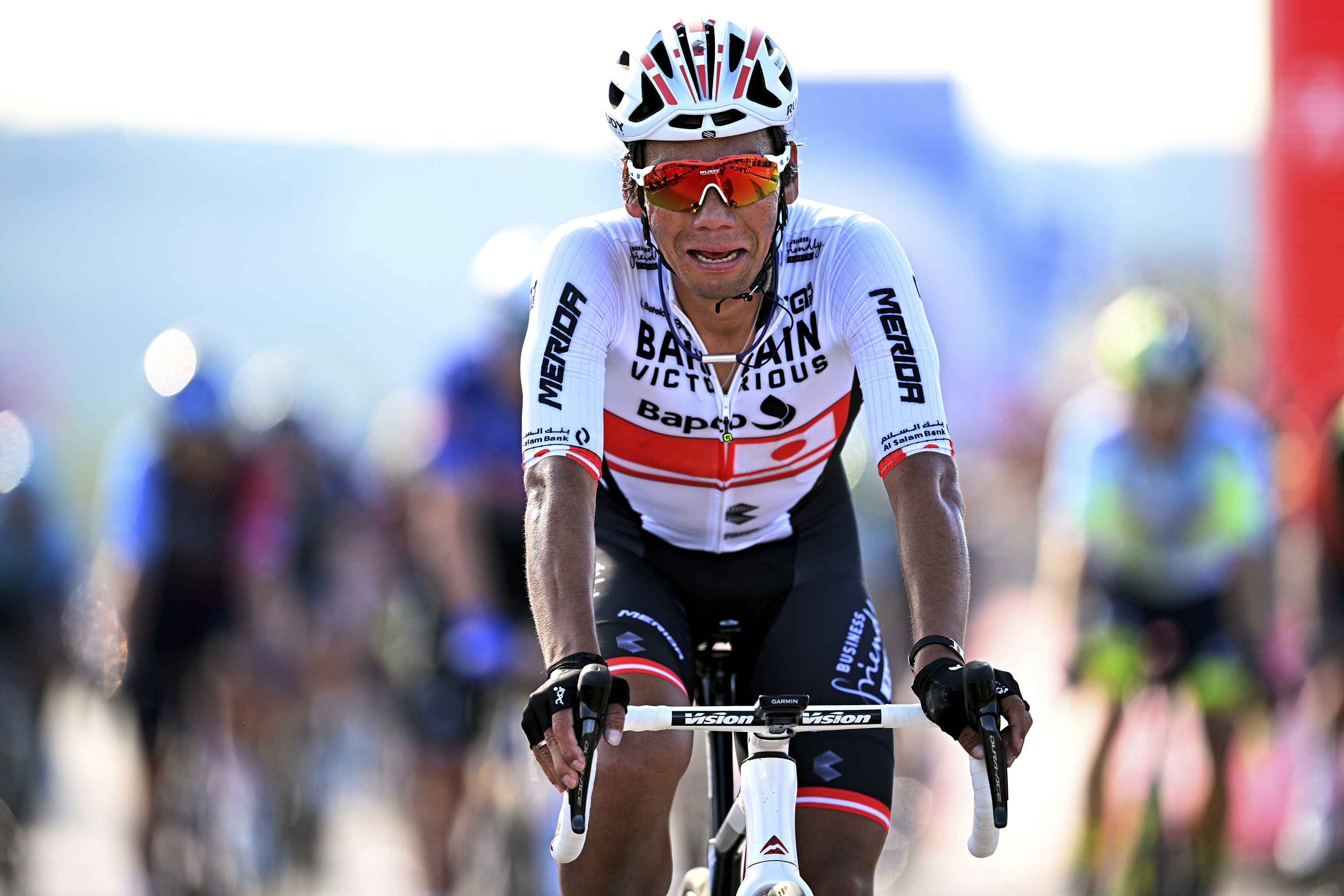 El japons Arashiro, en la segunda etapa del Giro de Italia de 2023.
