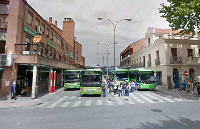 Estación de autobuses de Alcalá.