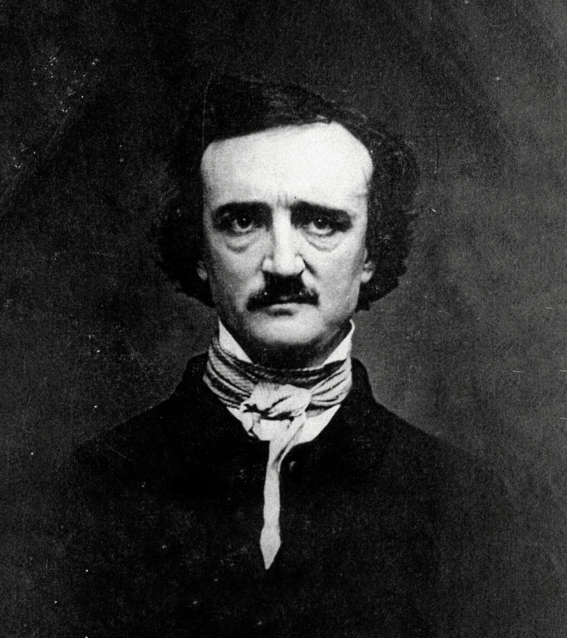 Retrato de Poe tomado en 1849 en Lowell por un fotógrafo desconocido.