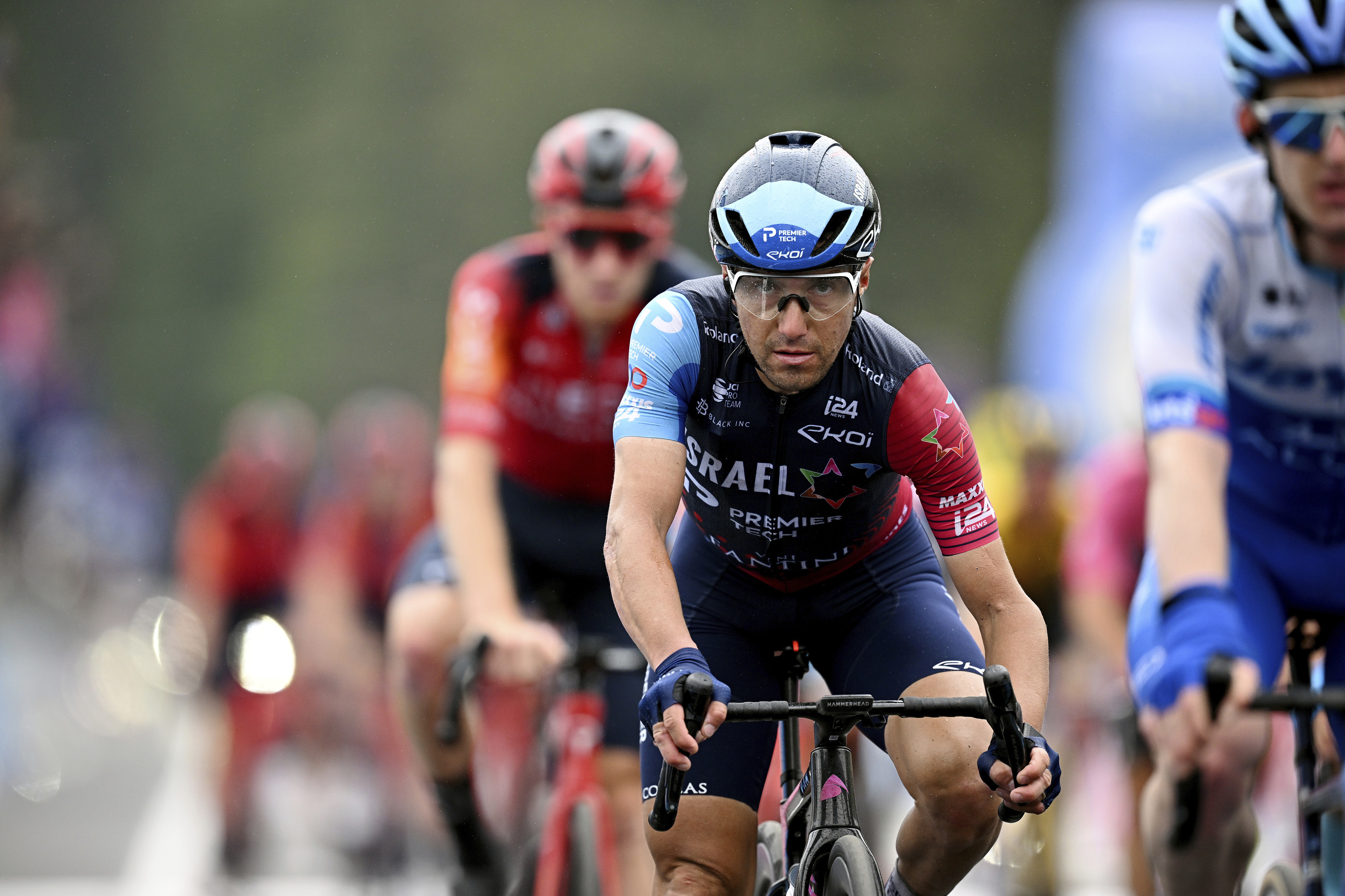 Domenico Pozzovivo, en la cuarta etapa del Giro 2023.
