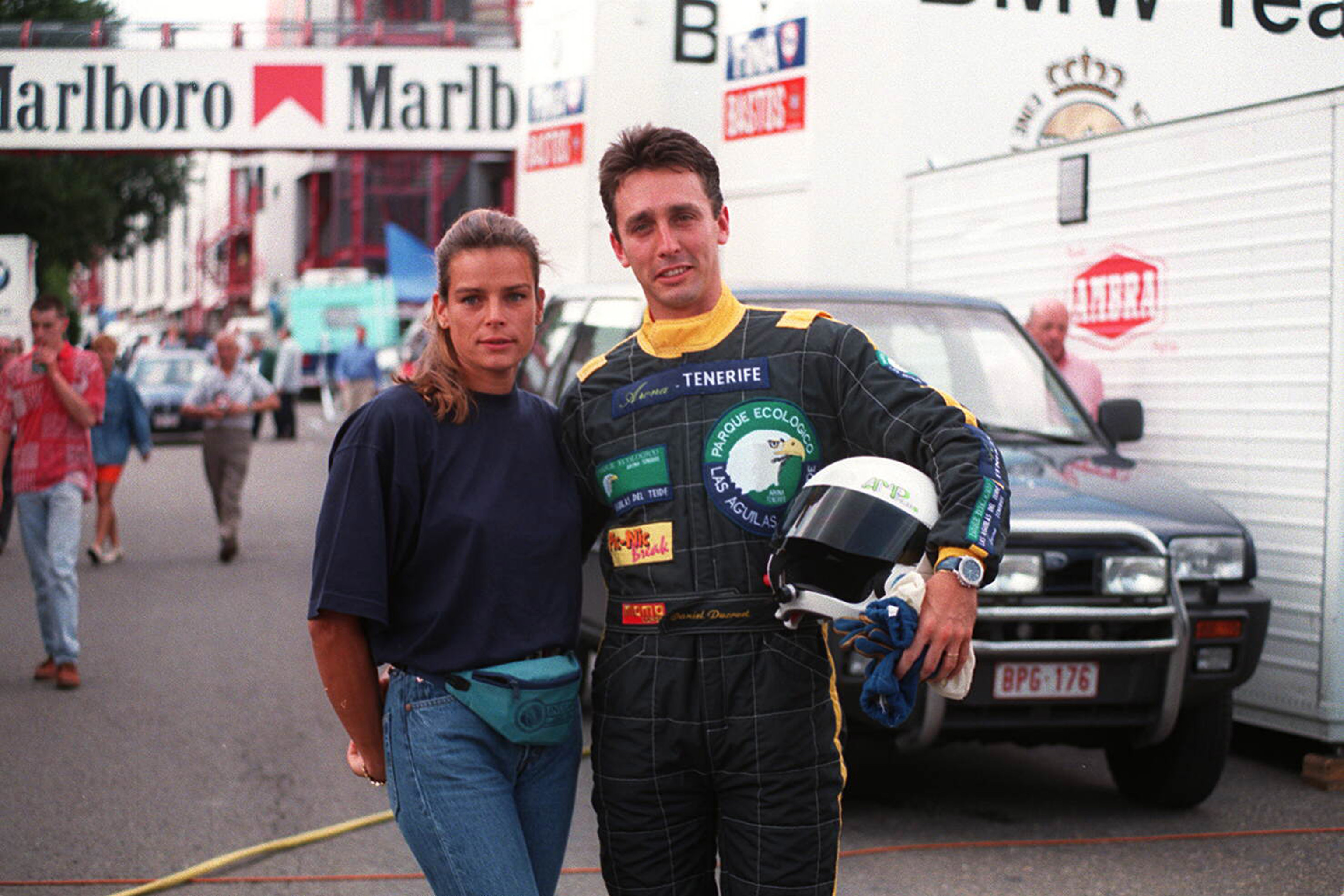Estefana y Daniel Ducruet en una imagen de 1995.