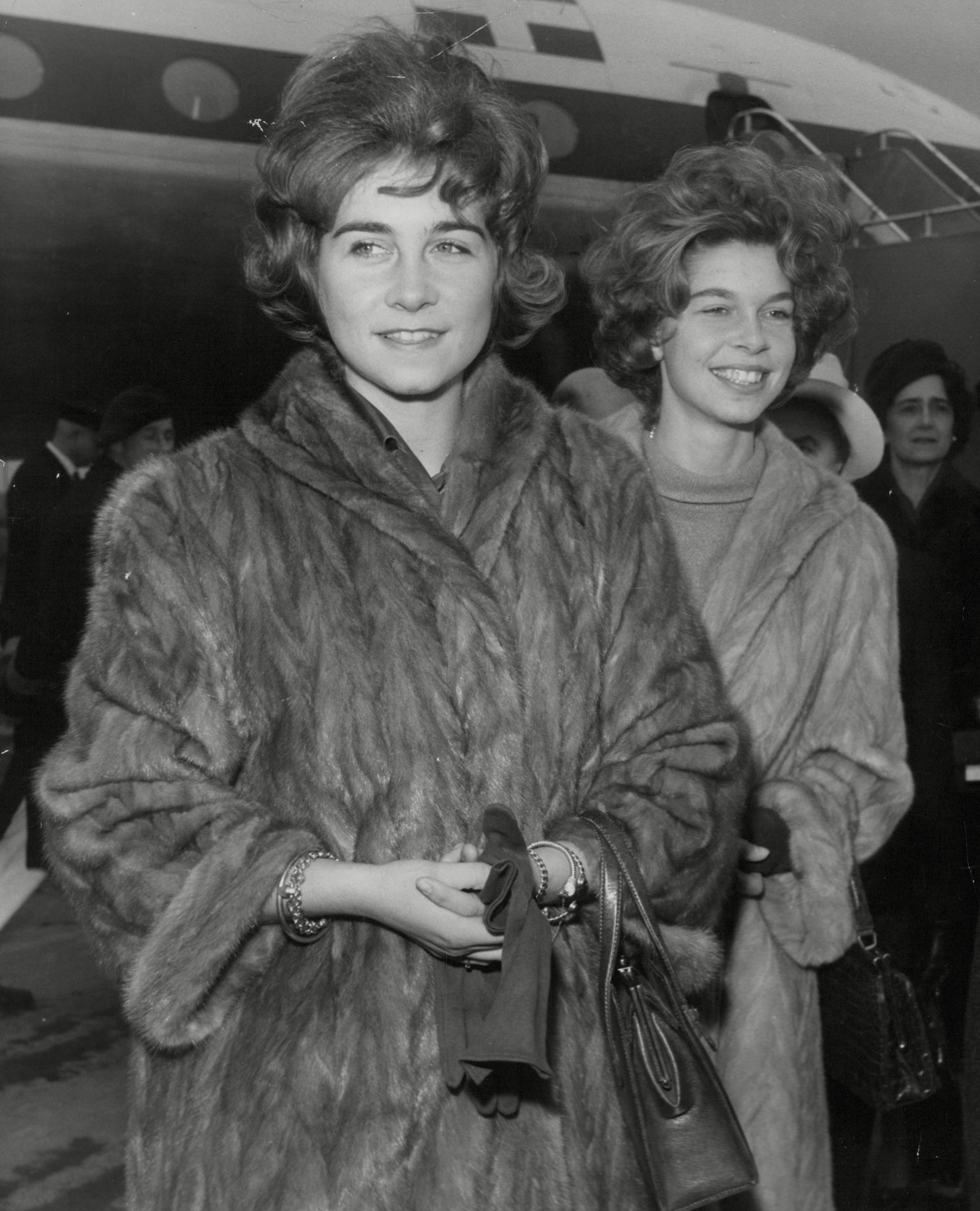 Las hermanas, en 1961.