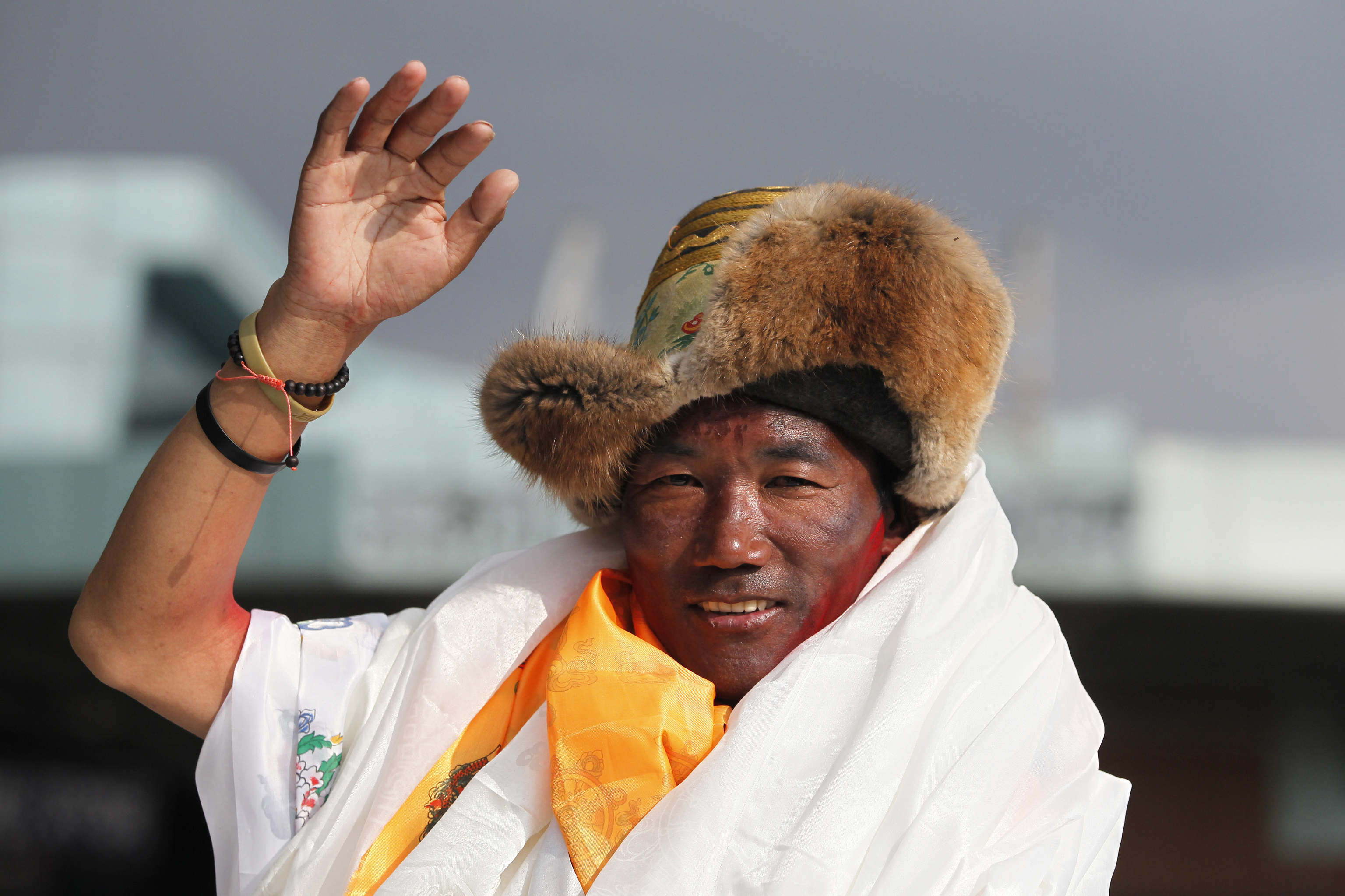 El veterano gua sherpa nepal Kami Rita en 2018.