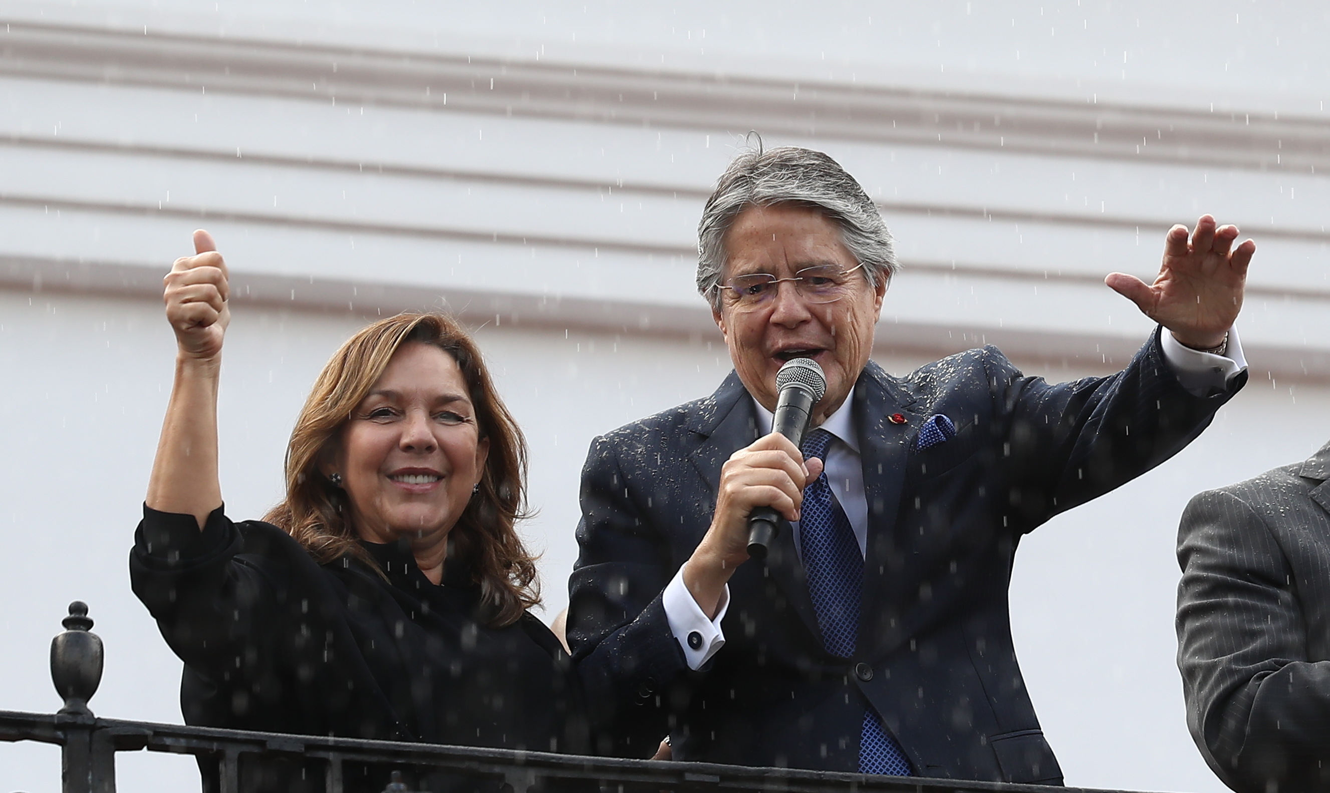 El presidente de Ecuador,  Guillermo Lasso.