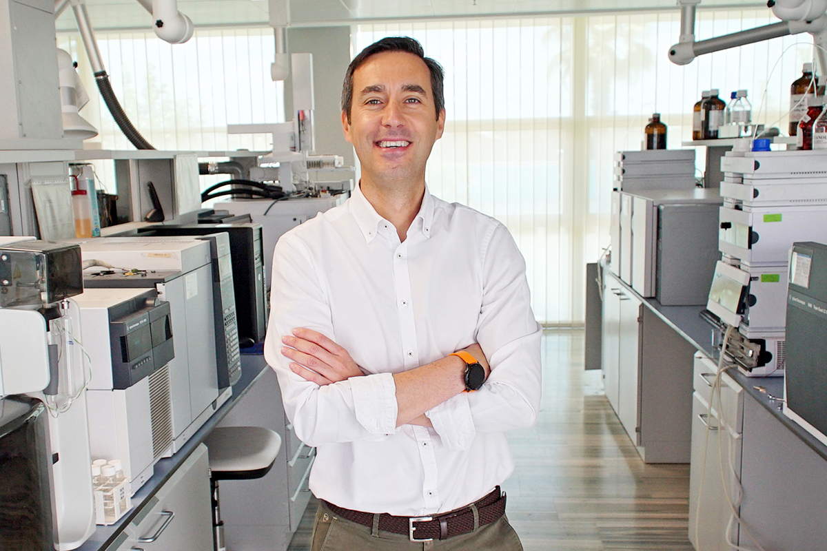 Raúl Lemes, director general de Laboratorios Tecnológicos de Levante.