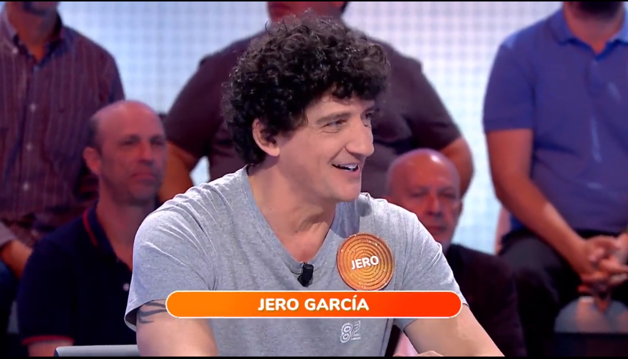 Jero Garca participando en Pasapalabra.