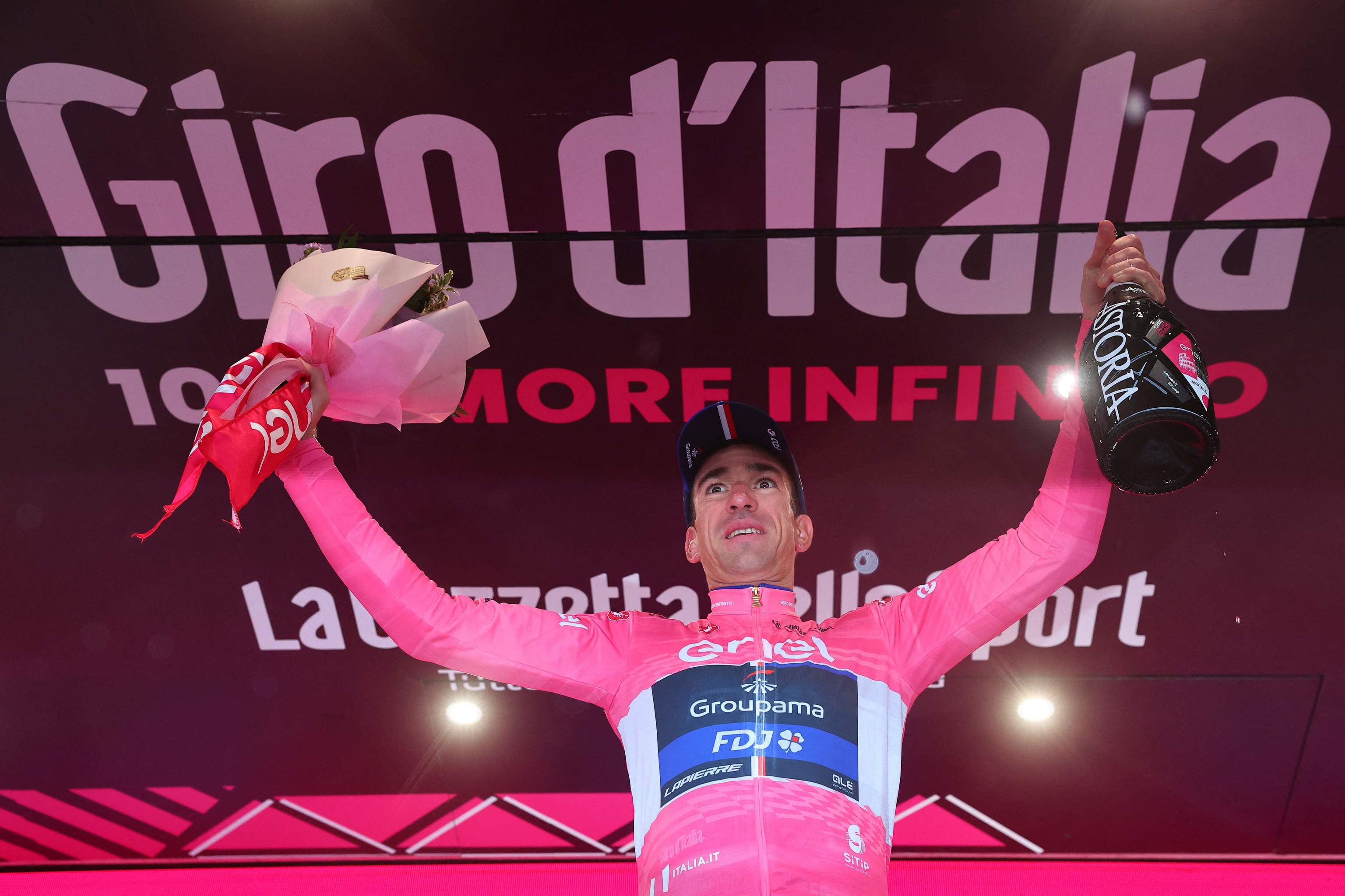 El francs Bruno Armirail lt; nuevo lder del Giro 2023.
