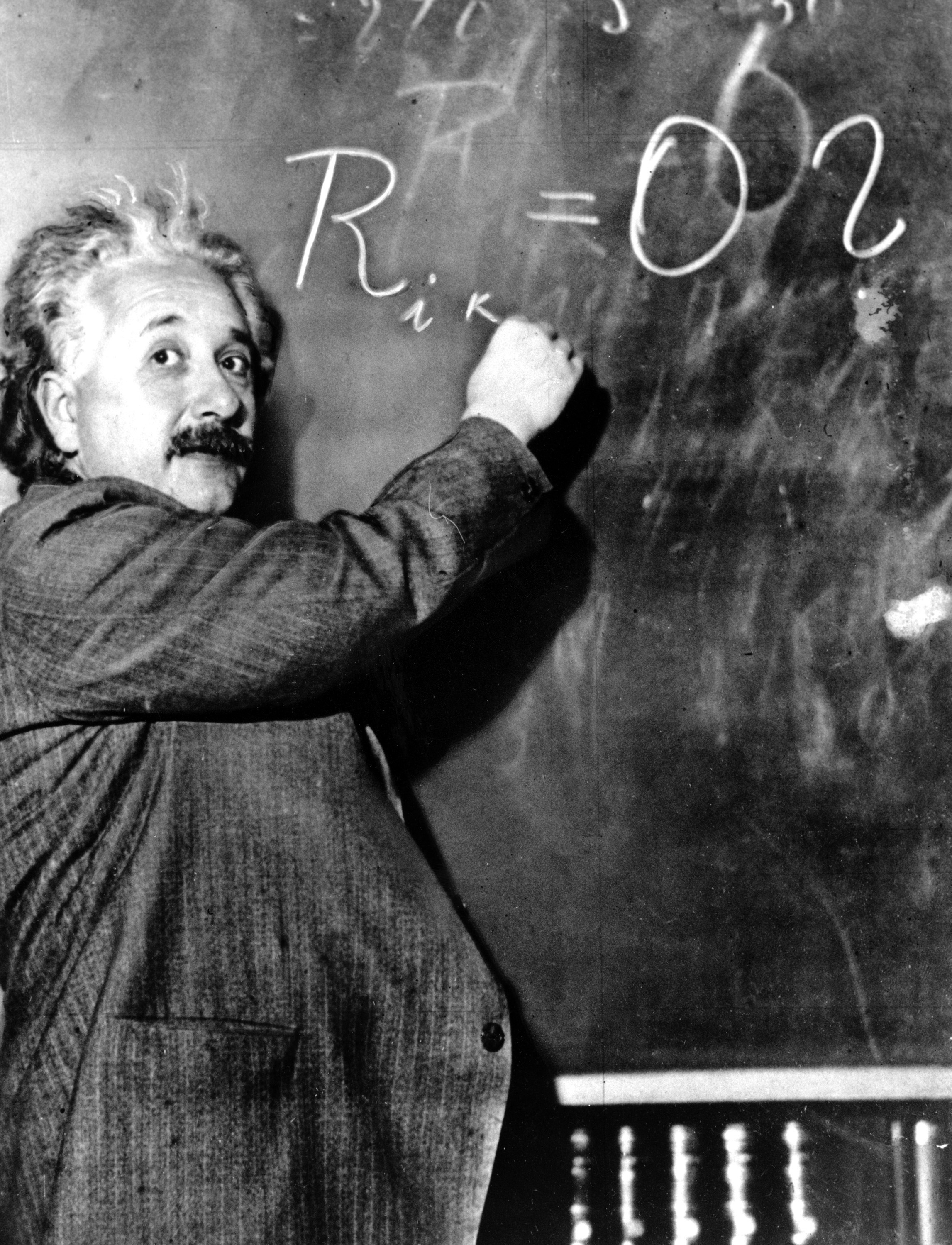 El físico Albert Einstein.