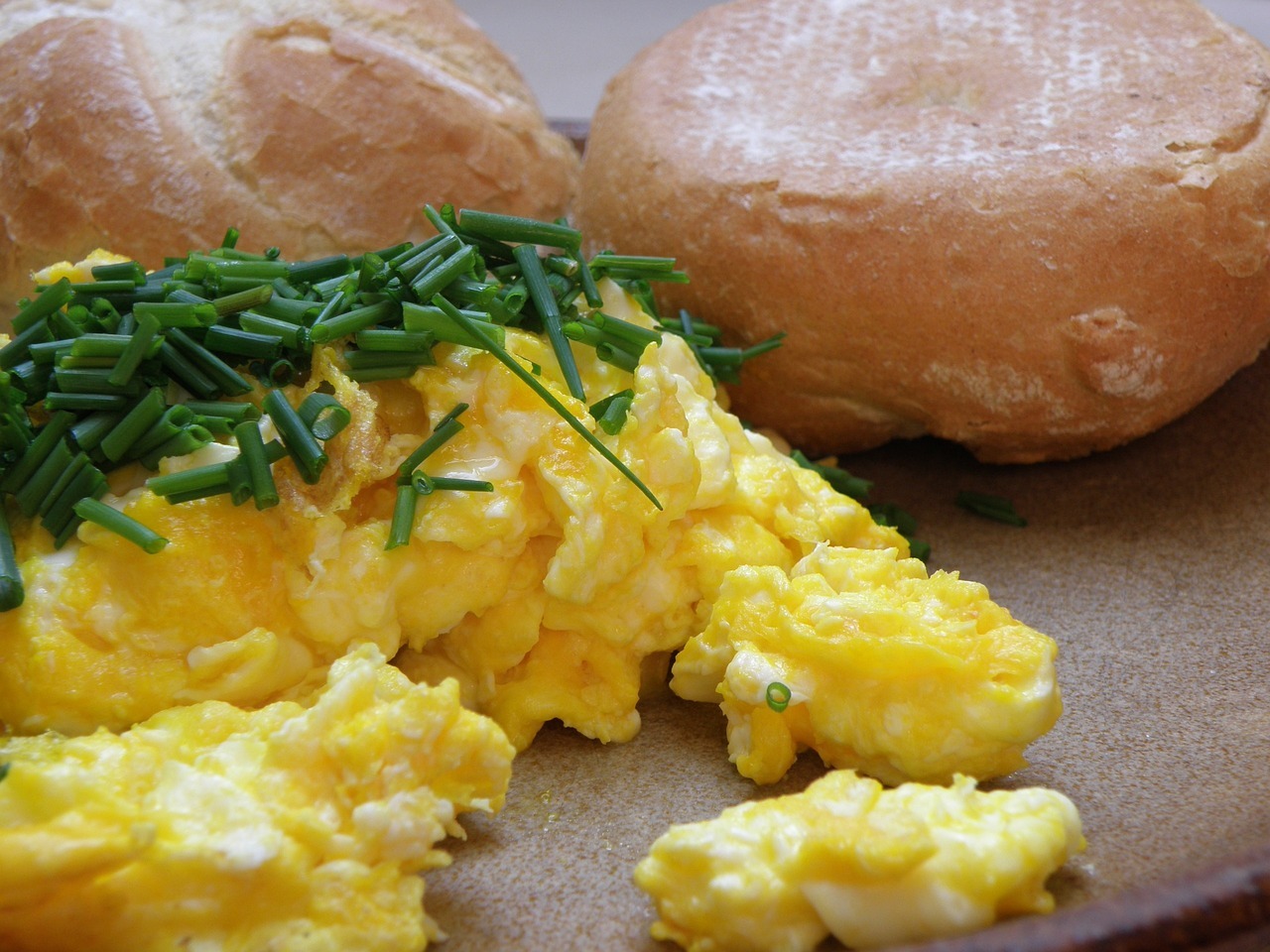 Dieta del huevo duro con huevos revueltos
