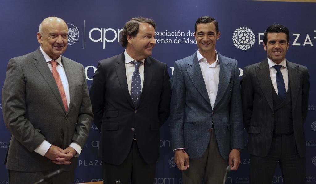Juan Cao, Rafael Garrido, Paco Urea y Emilio de Justo