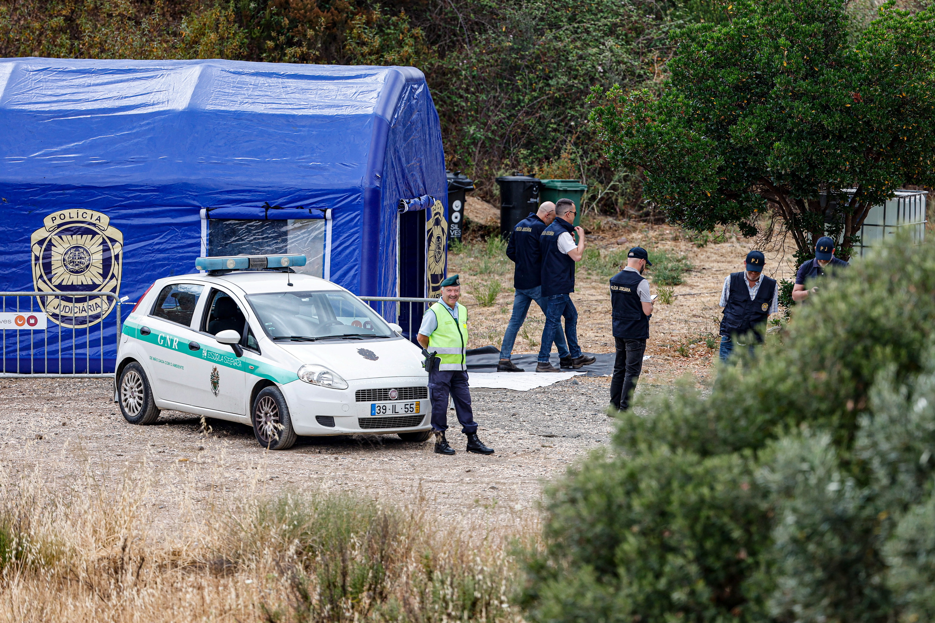 La Policía portuguesa inicia búsquedas de Madeleine McCann en un pantano que frecuentaba el principal sospechoso