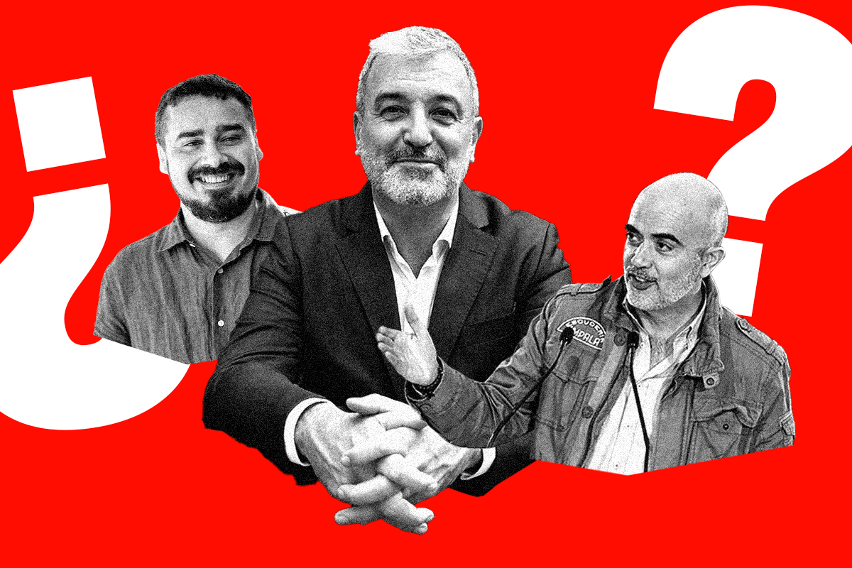 Jaume Collboni (PSOE), Daniel Sirera (PP), o Jordi Collado (En Comú ...