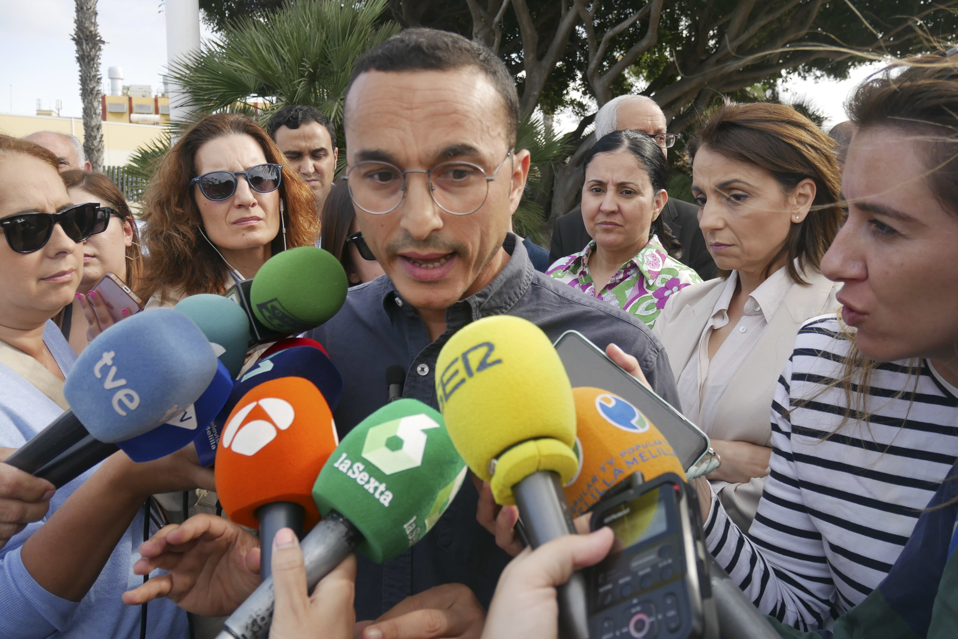 Mohamed Ahmed Al-Lal, el consejero del Gobierno de Melilla destituido tras su detención.