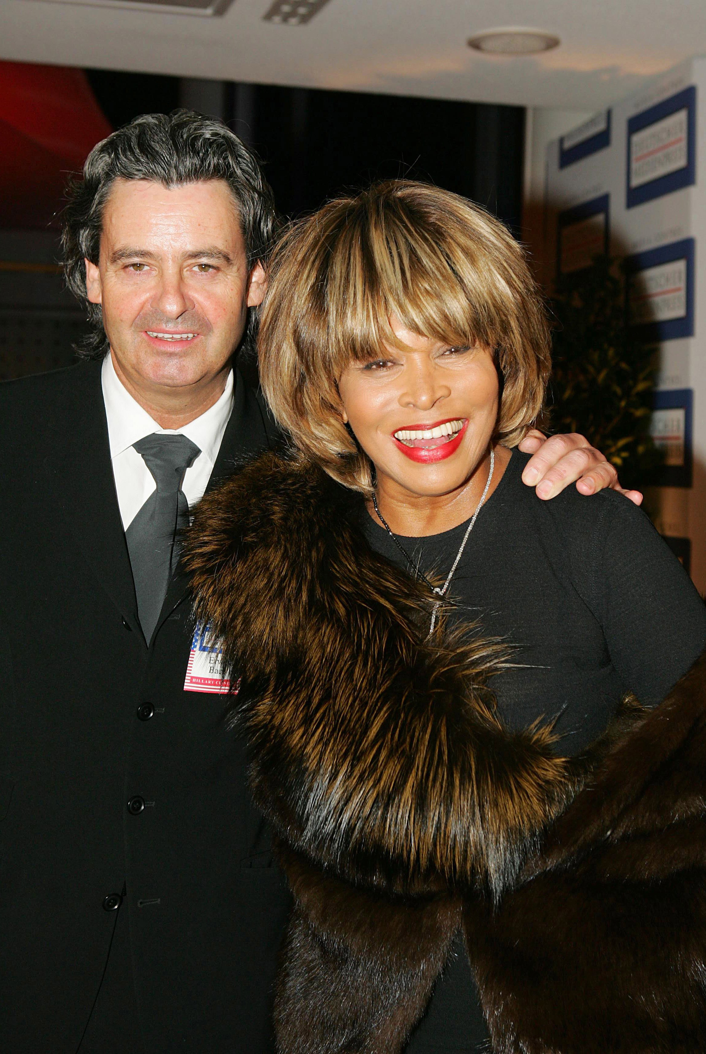 Erwin Bach y Tina Turner en una imagen de 2004.