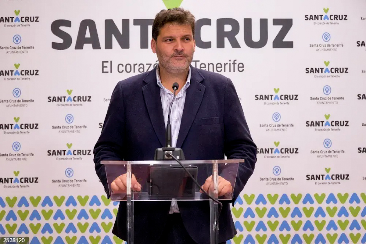 José Ángel Martín, concejal del PSOE en el Ayuntamiento de Santa Cruz de Tenerife.
