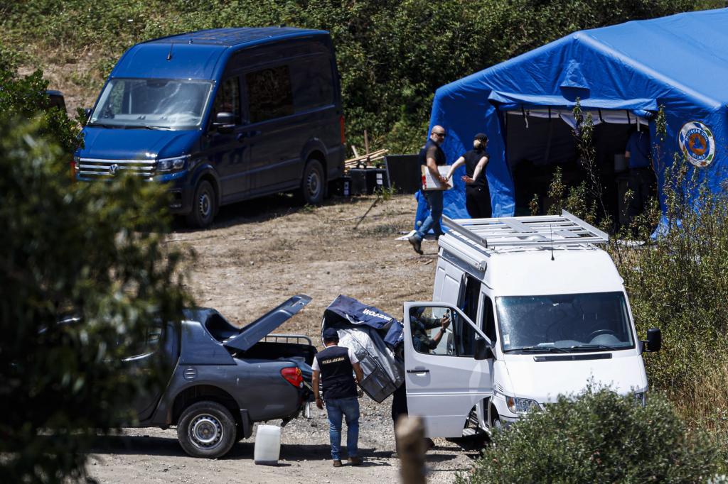 La policía concluye la búsqueda de pistas sobre Madeleine McCann en un pantano portugués