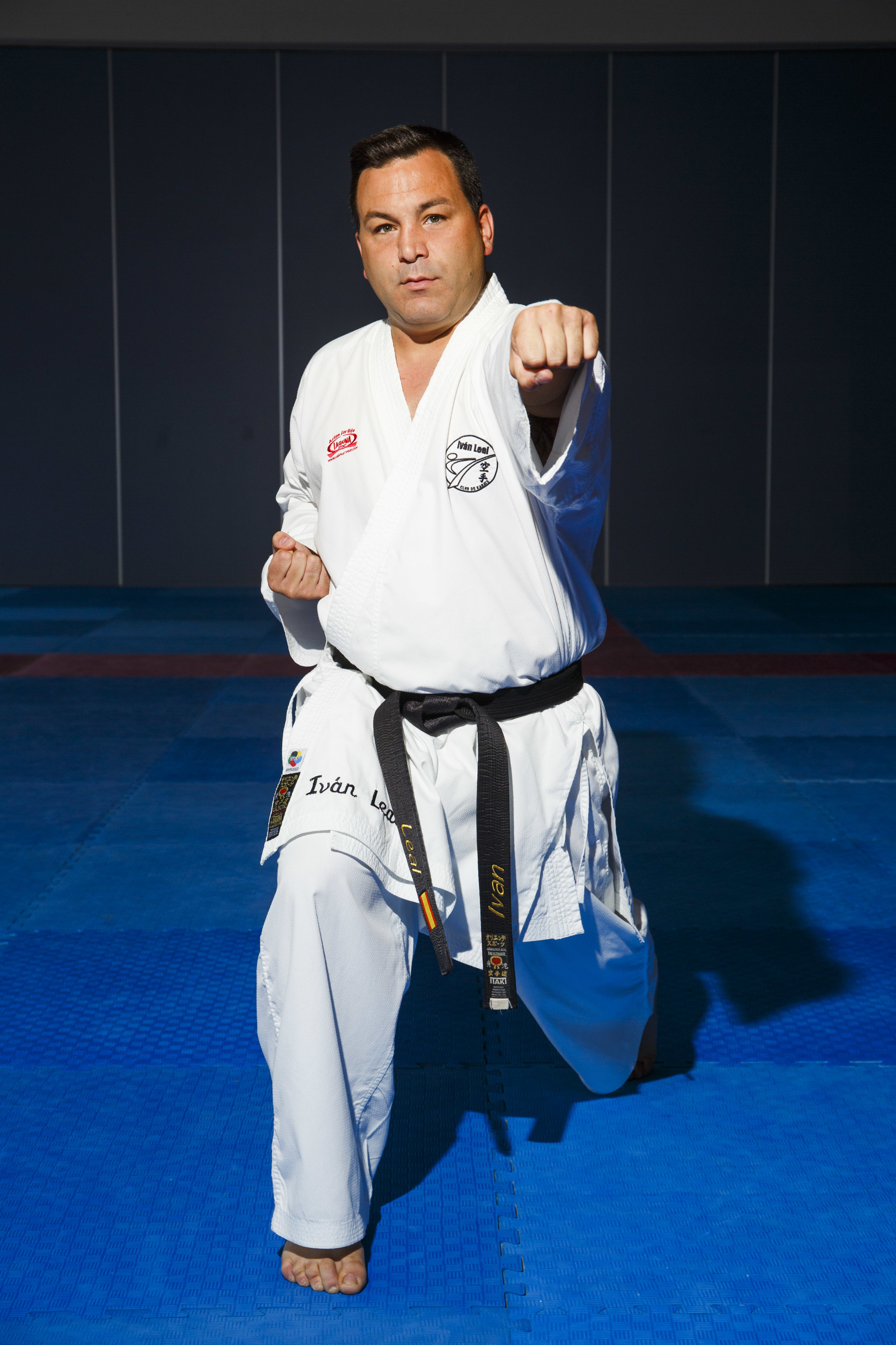 El karateca Iván Leal
