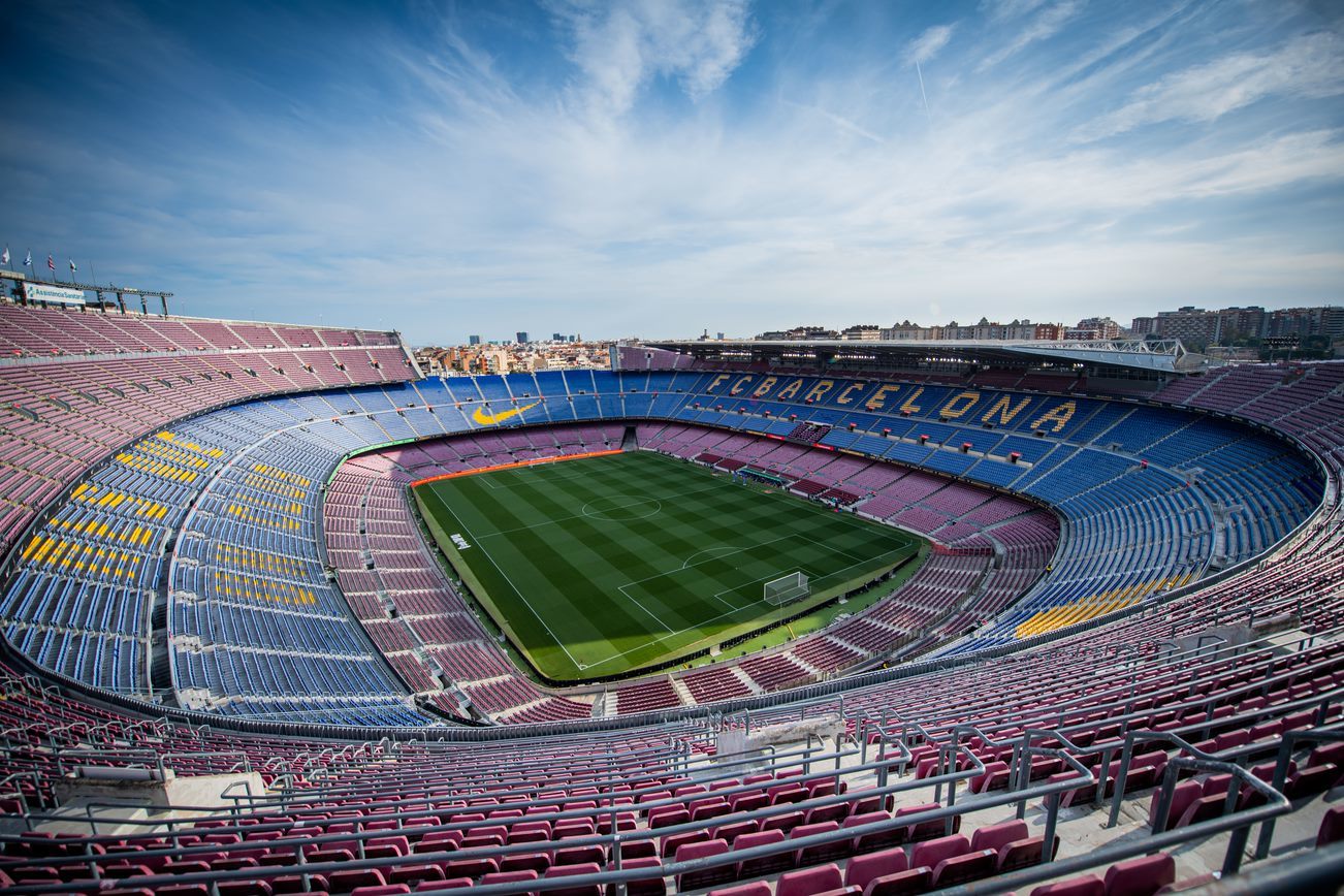 El Barcelona dirá adiós al viejo Camp Nou el domingo.