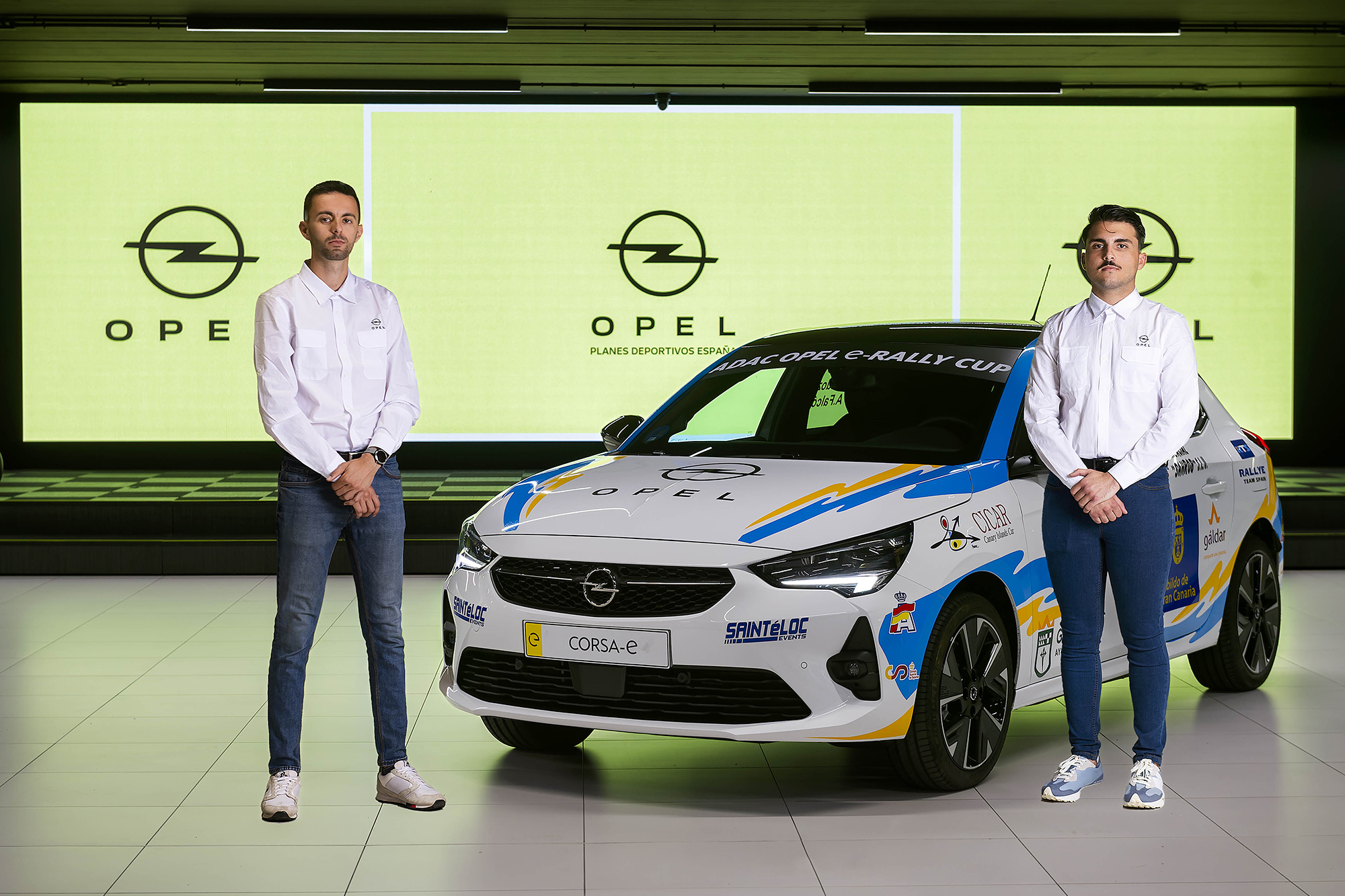 Armiche Mendoza en la prestigiosa ADAC Opel Electric Rally Cup