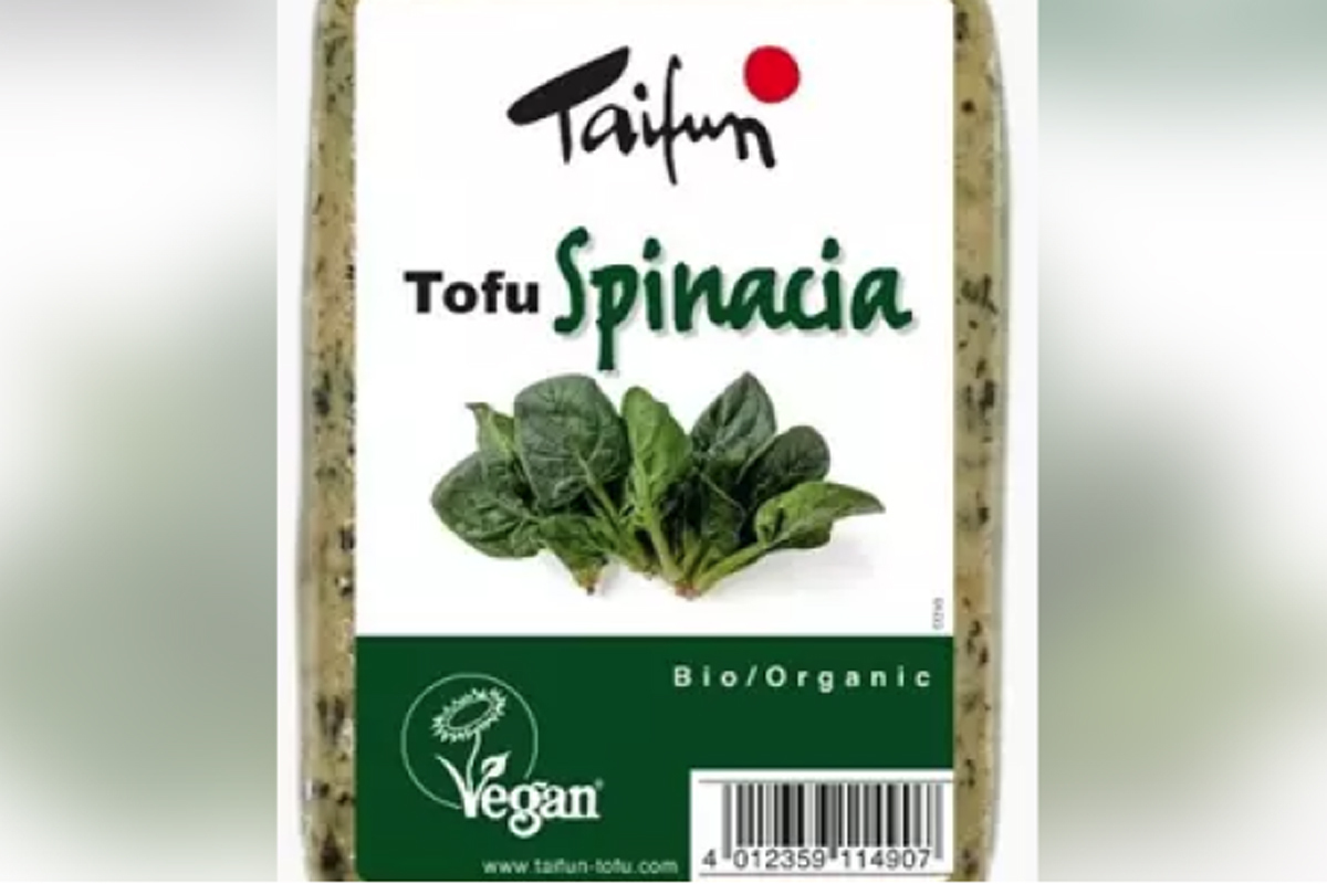 'Tofu Spinacia' de la marca Taifun.