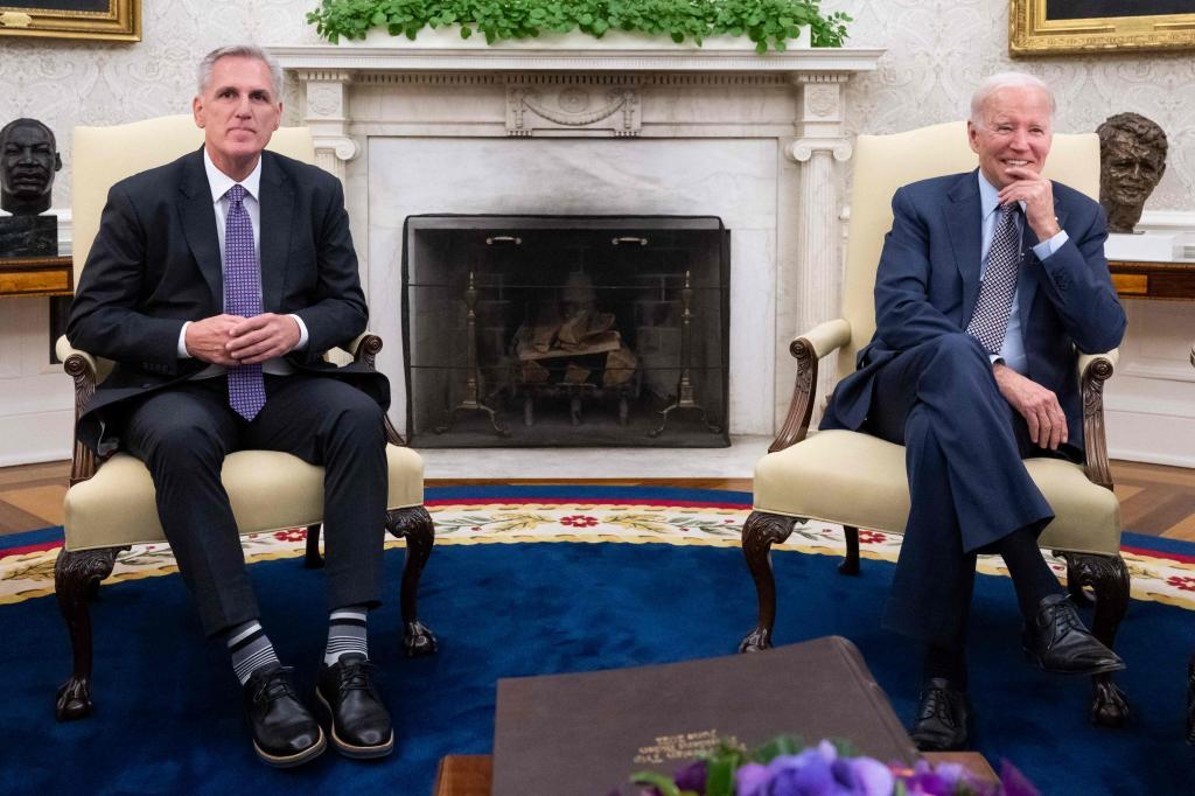 La reunin entre Biden y MacCarthy en donde negociaron el techo de la deuda