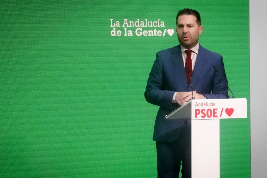 El nmero 3 del PSOE-A, Noel Lpez.