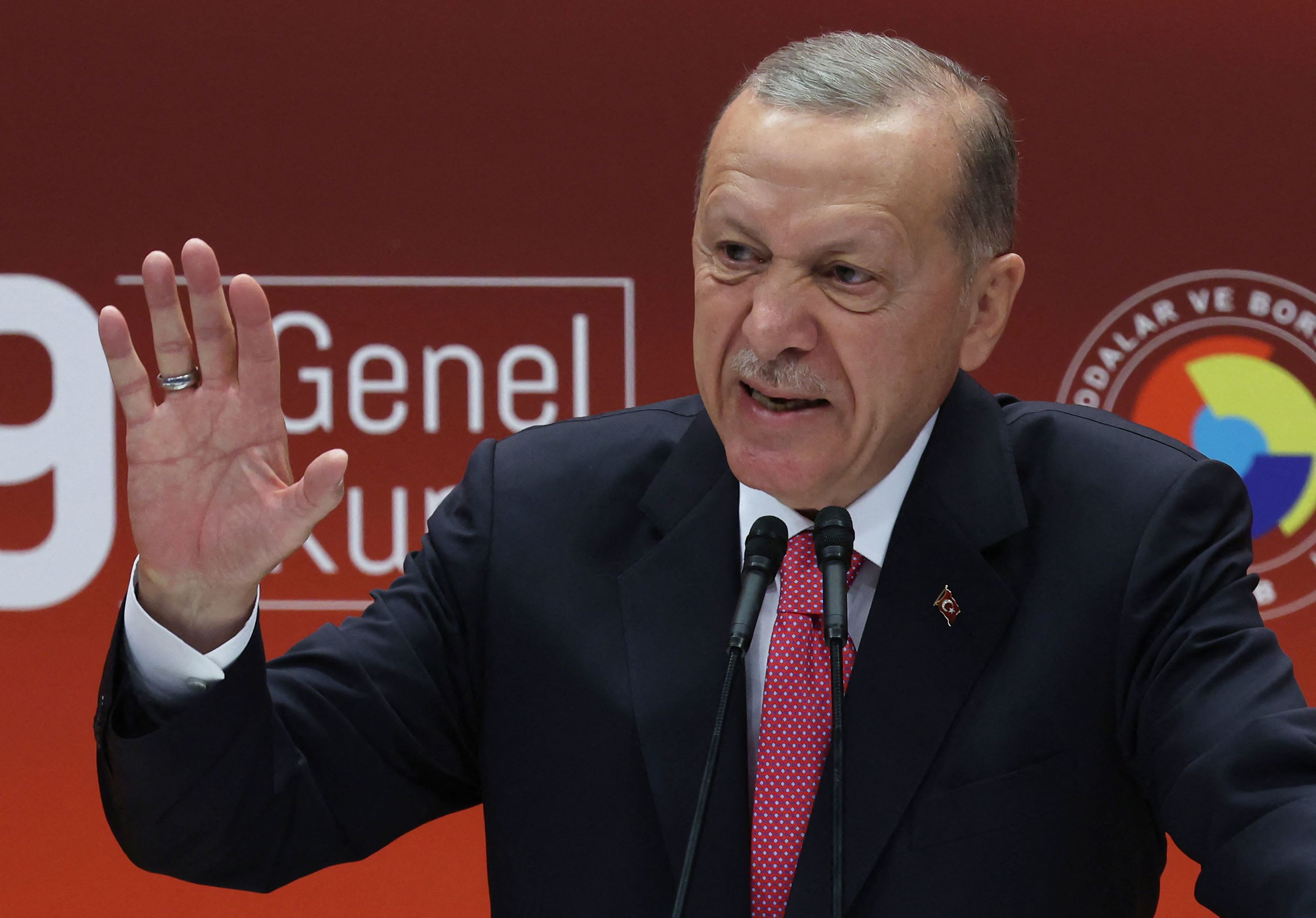 El presidente de Turqua, Recep Tayyip Erdogan, en Ankara.