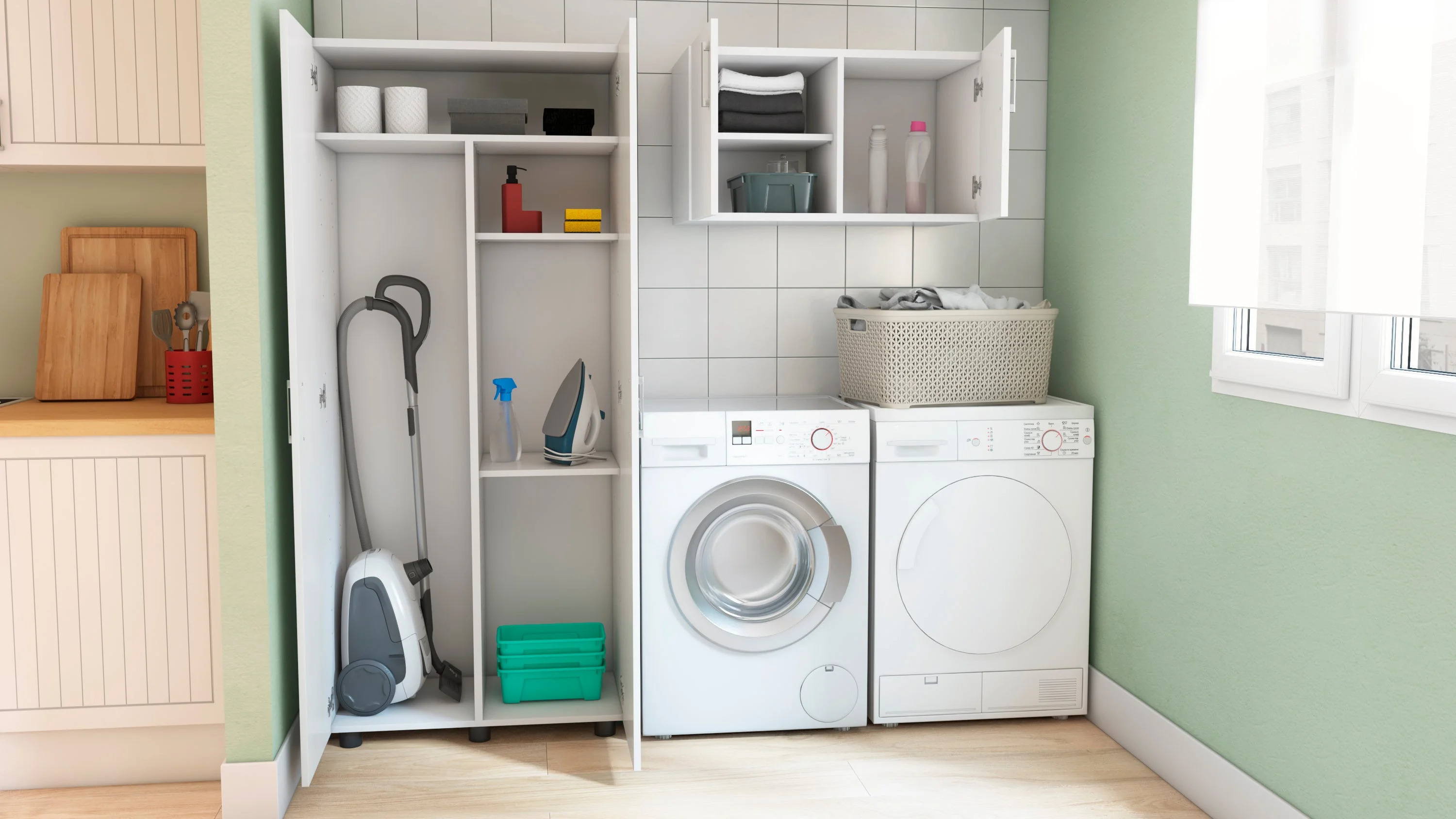 10 lavaderos pequeños organizados para poner uno en tu casa | Lifestyle