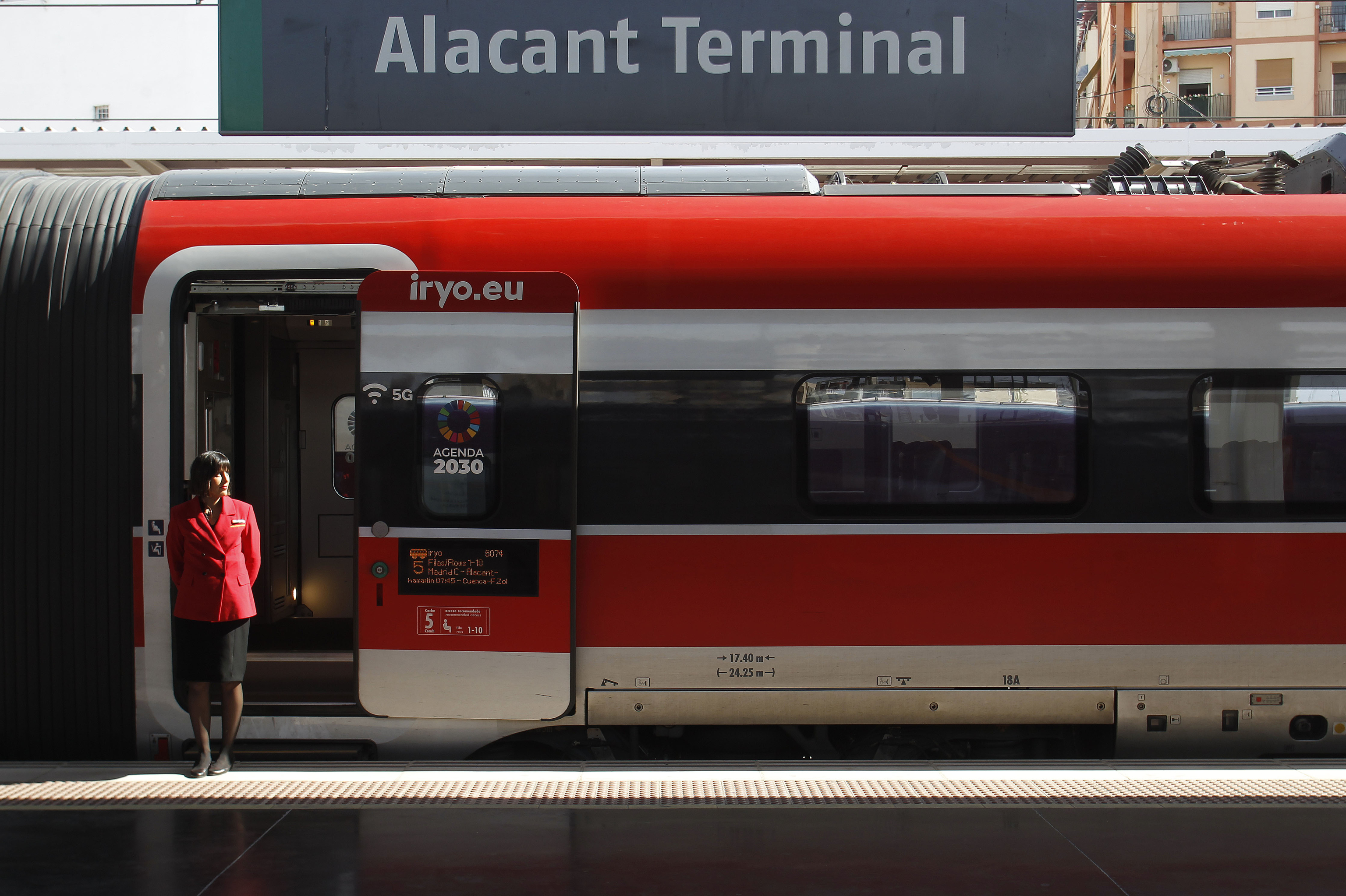 Iryo completa su oferta de Alta Velocidad entre Alicante y Madrid, que llega a cuatro trayectos al día