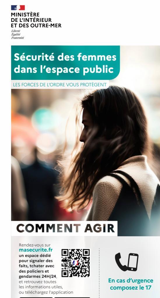 Imagen de la campaña contra el acoso en Francia.