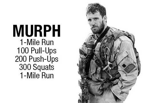 Murph, el hroe estadounidense y su entrenamiento de referencia.