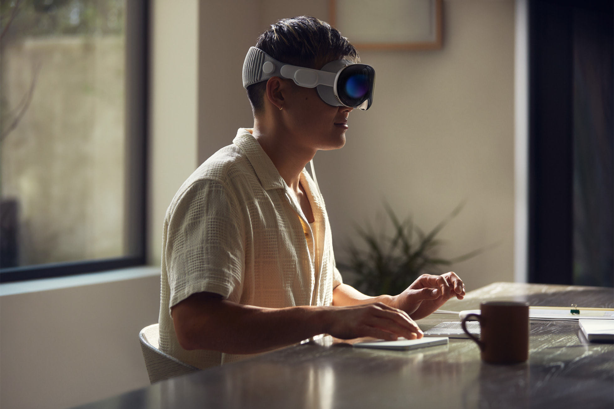 Las gafas de realidad virtual Vision Pro de Apple