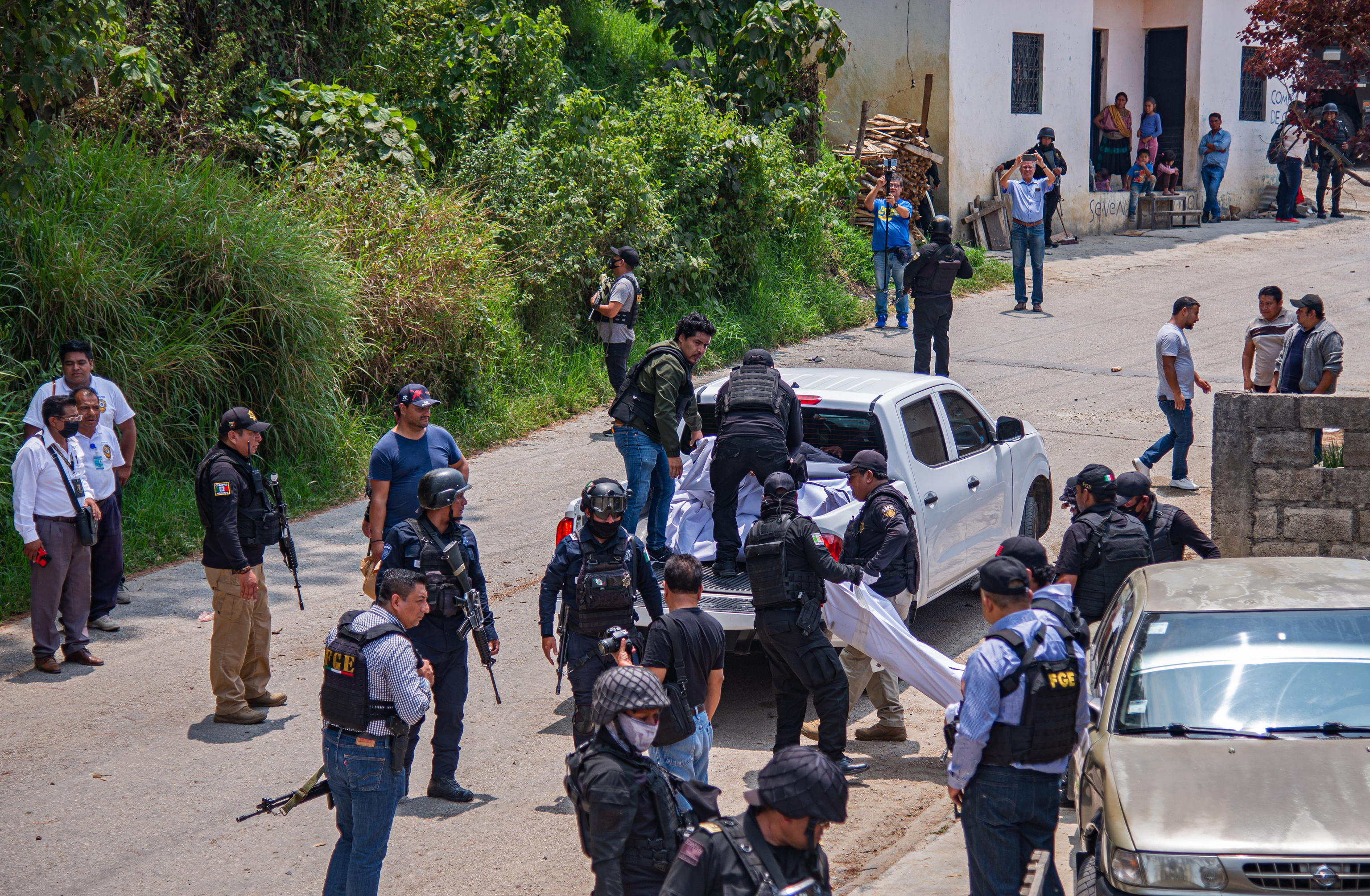 México investiga un vídeo que muestra la ejecución militar a cinco civiles