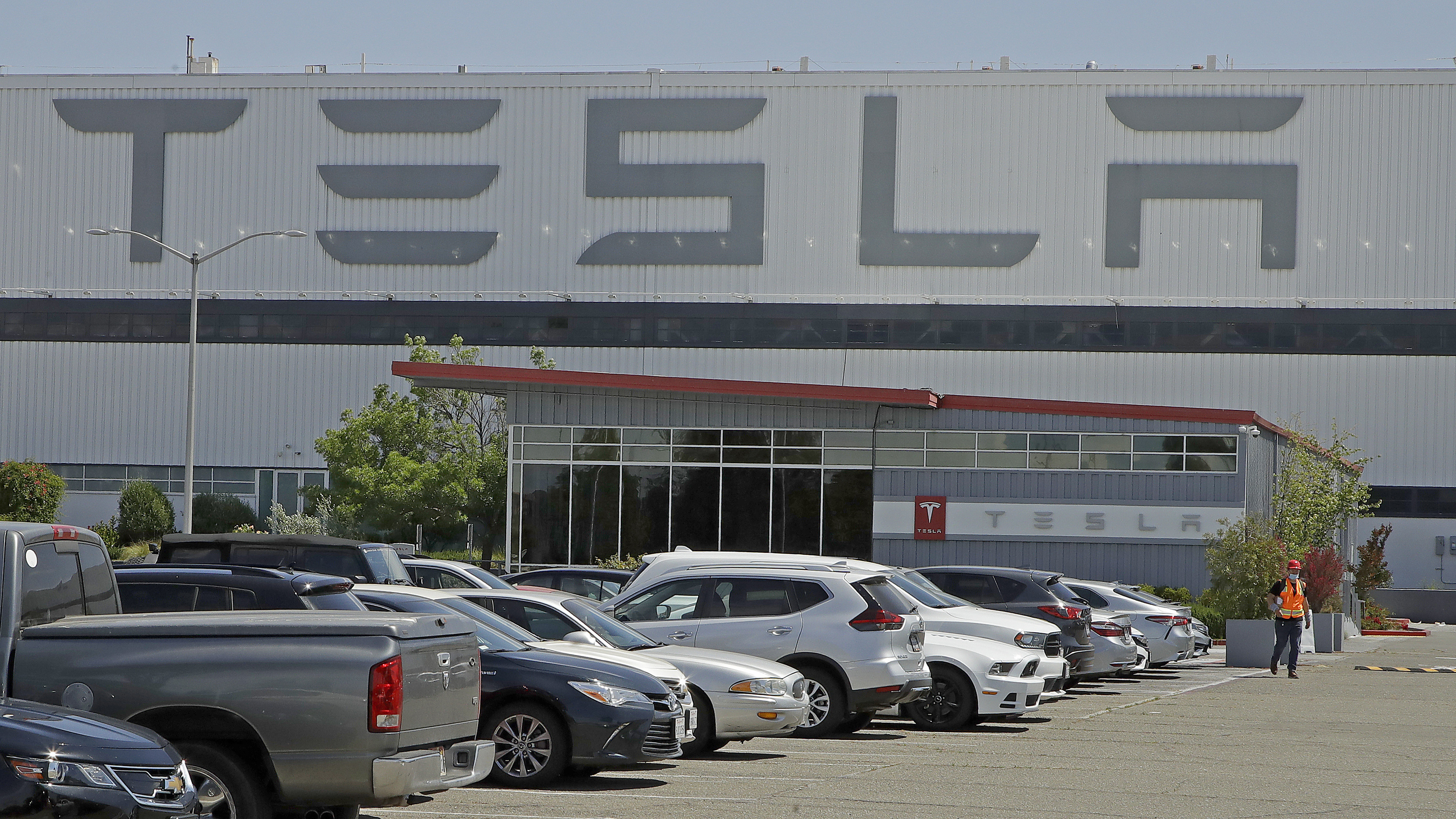 La fbrica de Tesla en California.