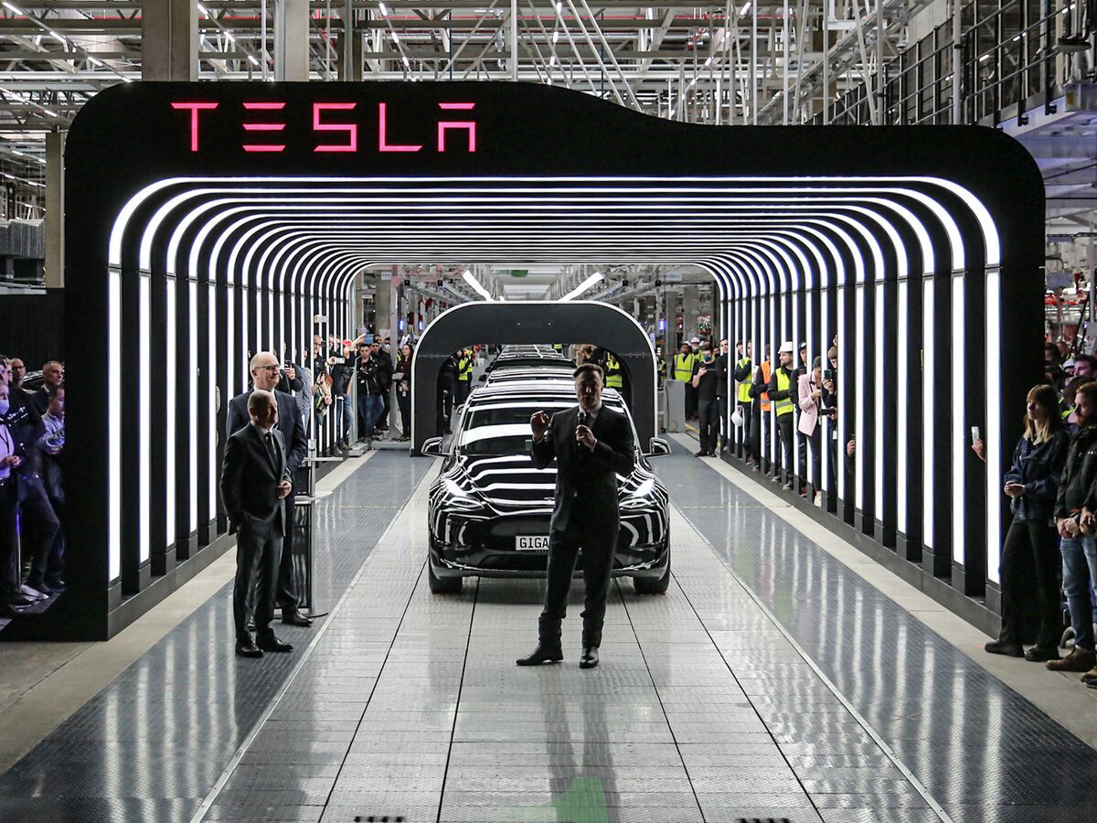Inicio de las actividades en la planta de Tesla en Berlín