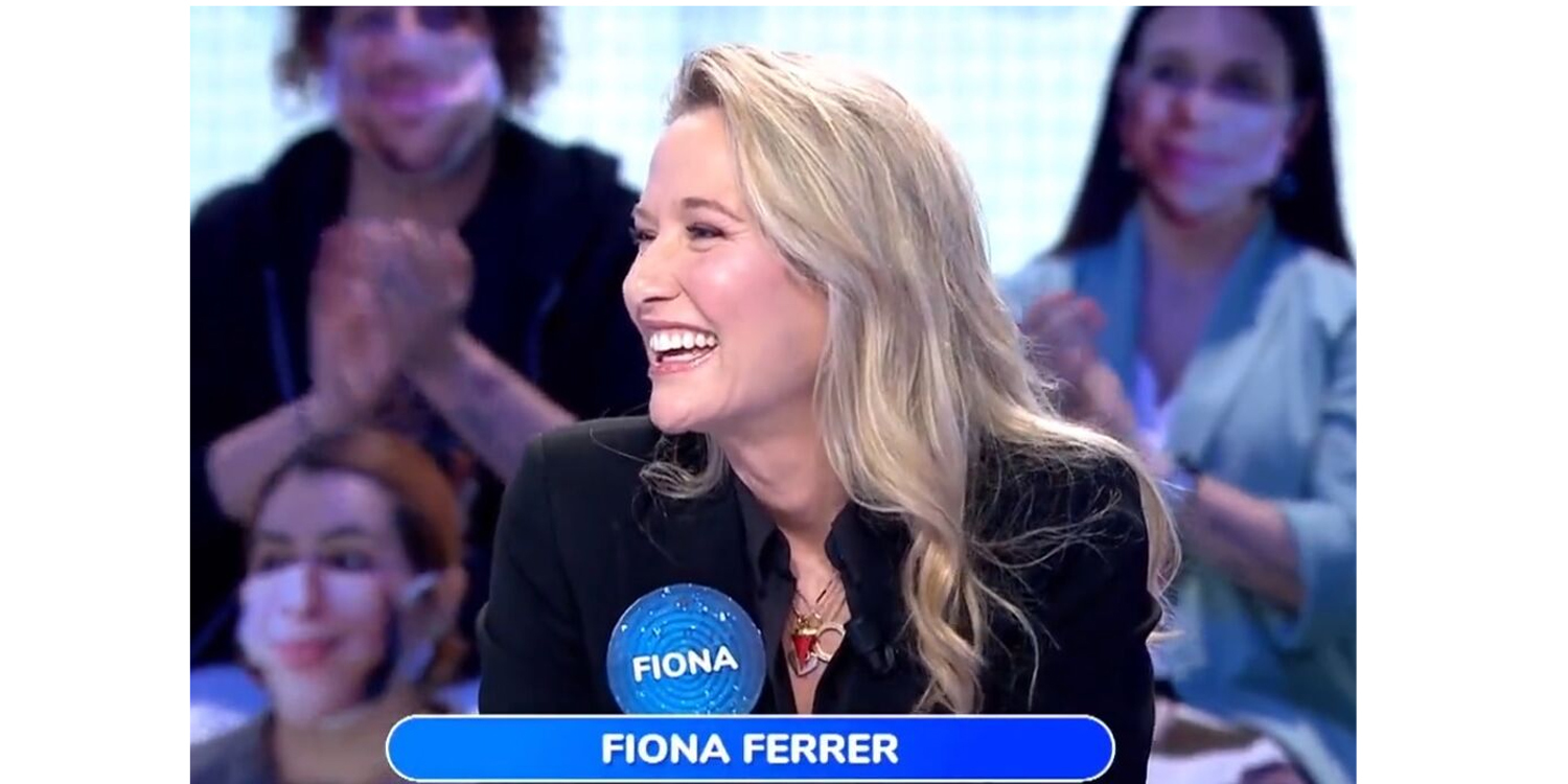 Fiona Ferrer participando en Pasapalabra.