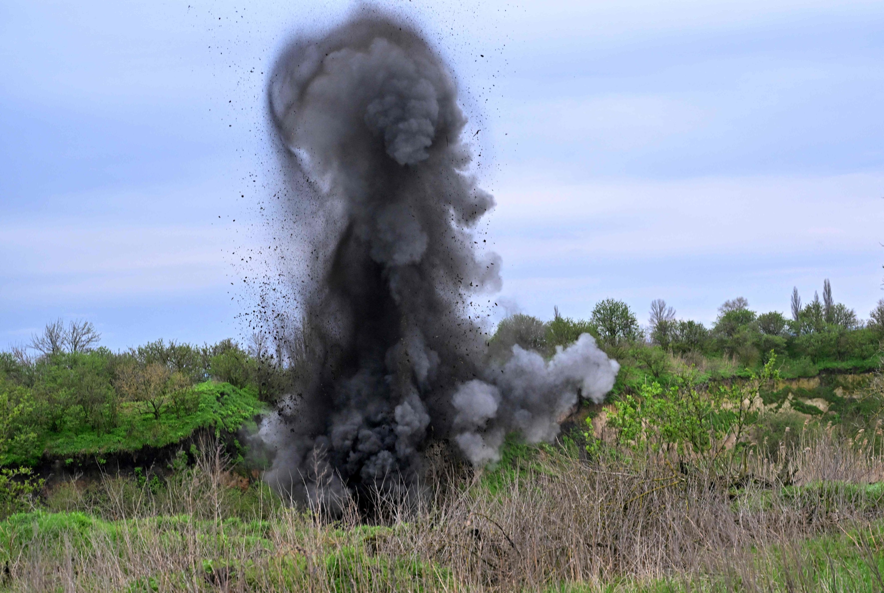 An explosion