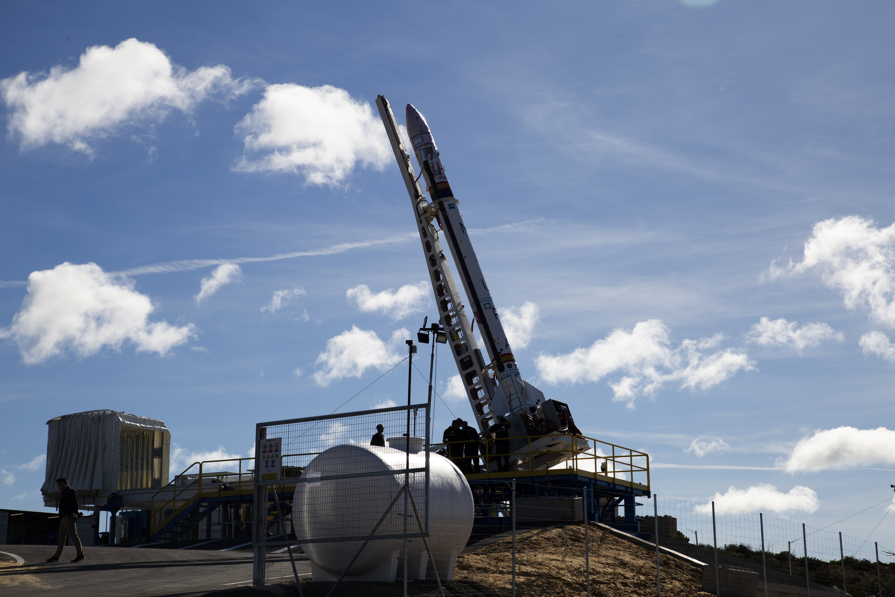 Miura 1, el primer cohete producido totalmente en Espa