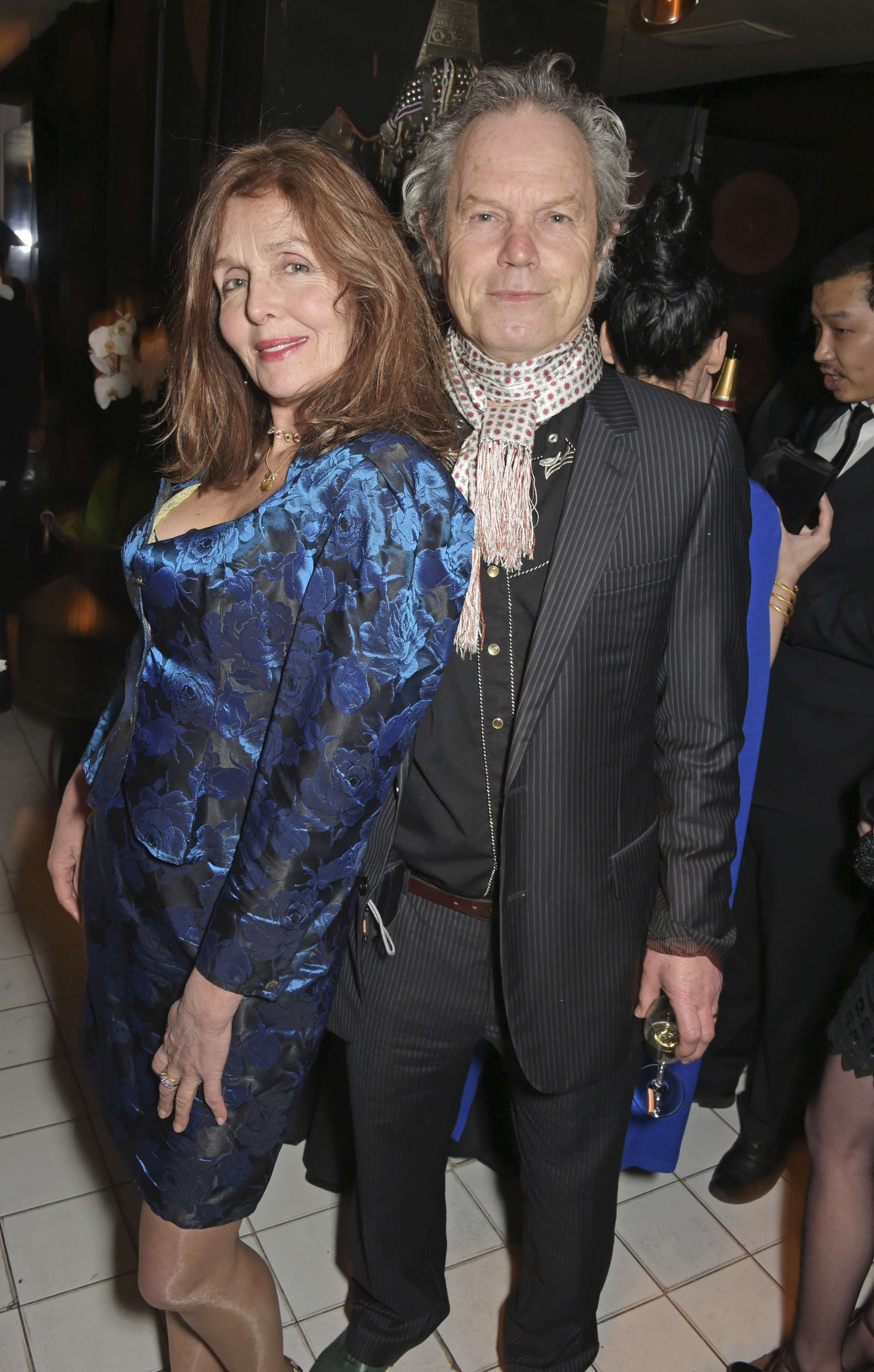 Kari-Ann Moller y su marido, Chris Jagger, en Londres, en 2015.