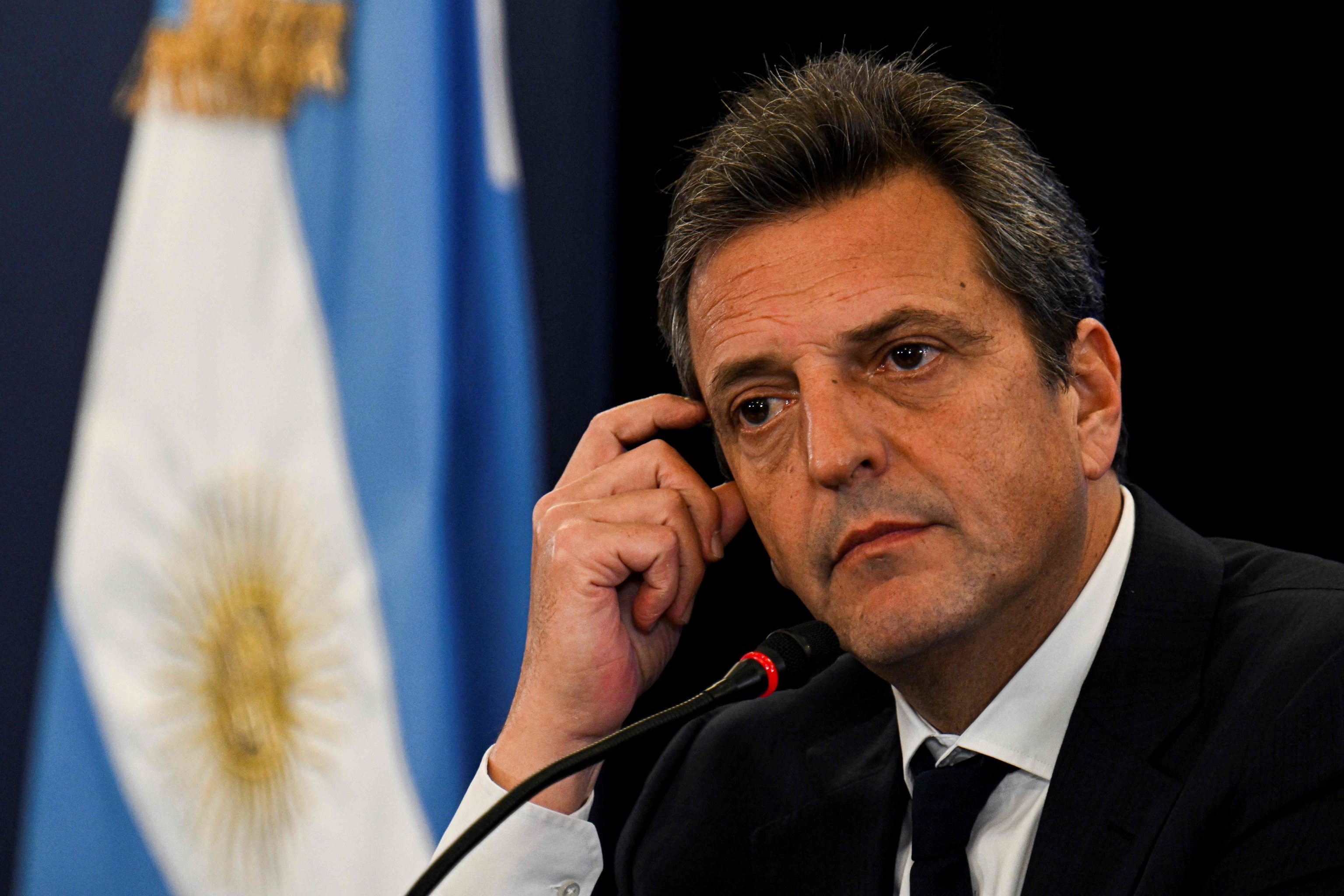 El ministro de Economa argentino, Sergio Massa.