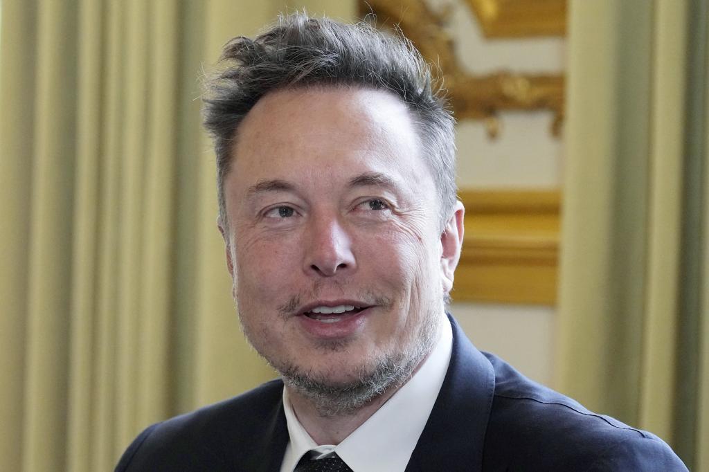 Elon MUsk, en mayo.