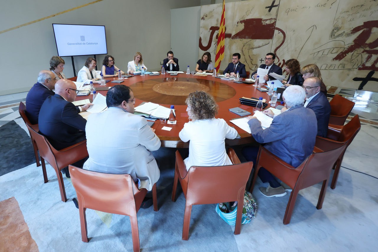 Reunión del Govern de la Generalitat.