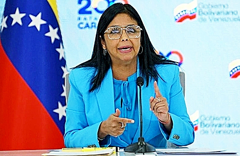 Delcy Rodríguez.